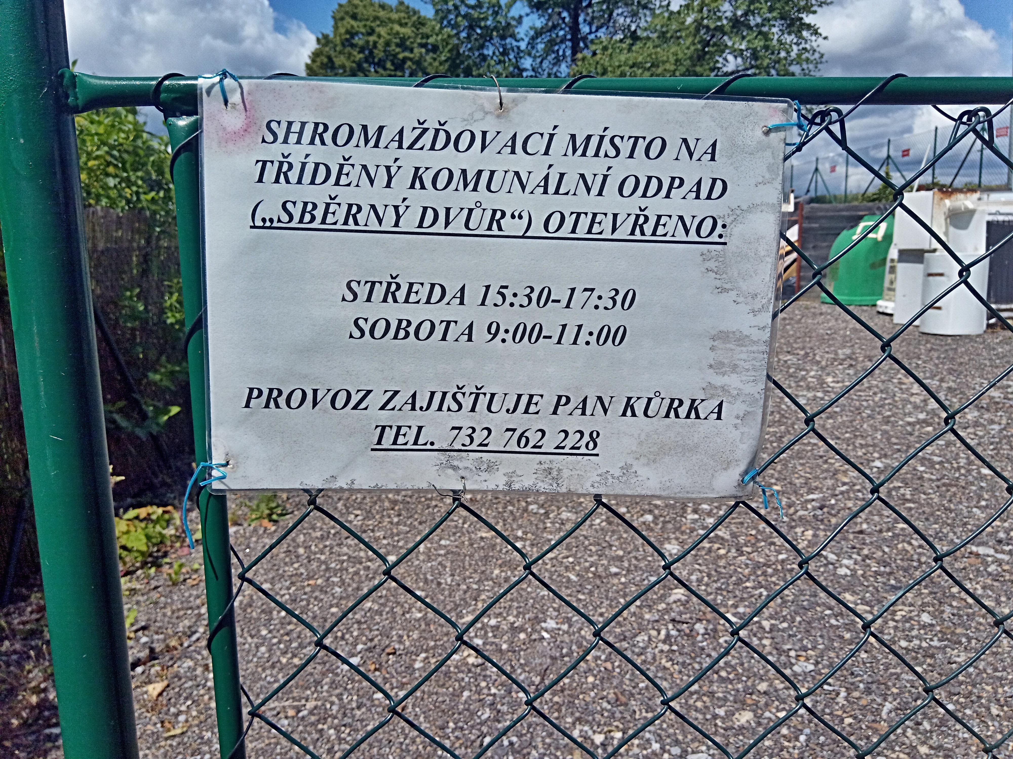 Sběrný dvůr Bořetín foto 3