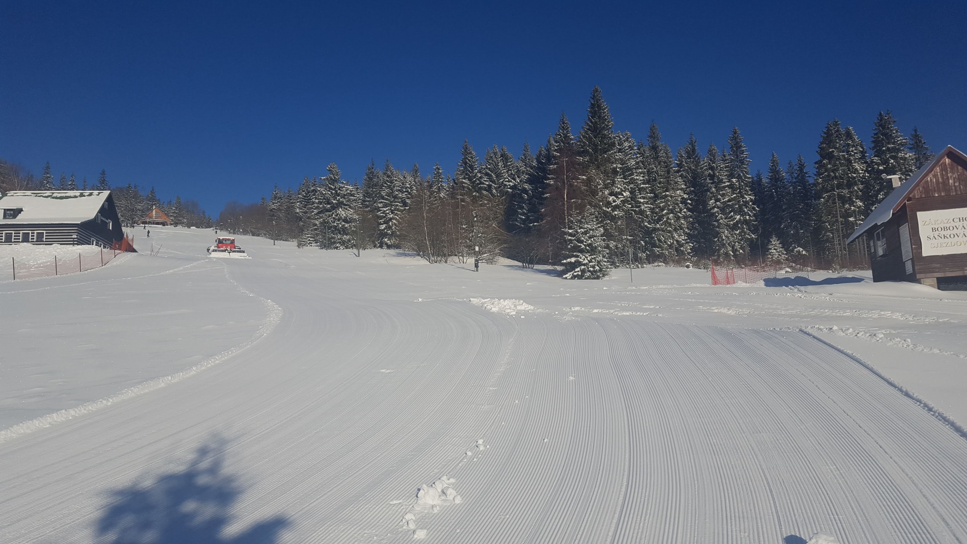 Lyžařský vlek u chaty Rozkoš foto 1