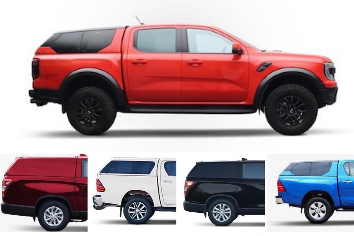 Příslušenství pro pick-upy - hardtopy, rolety,...