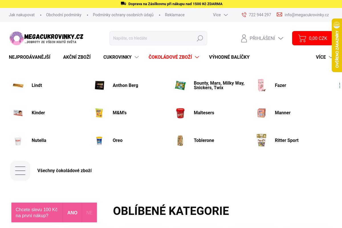 Megacukrovinky.cz foto 1