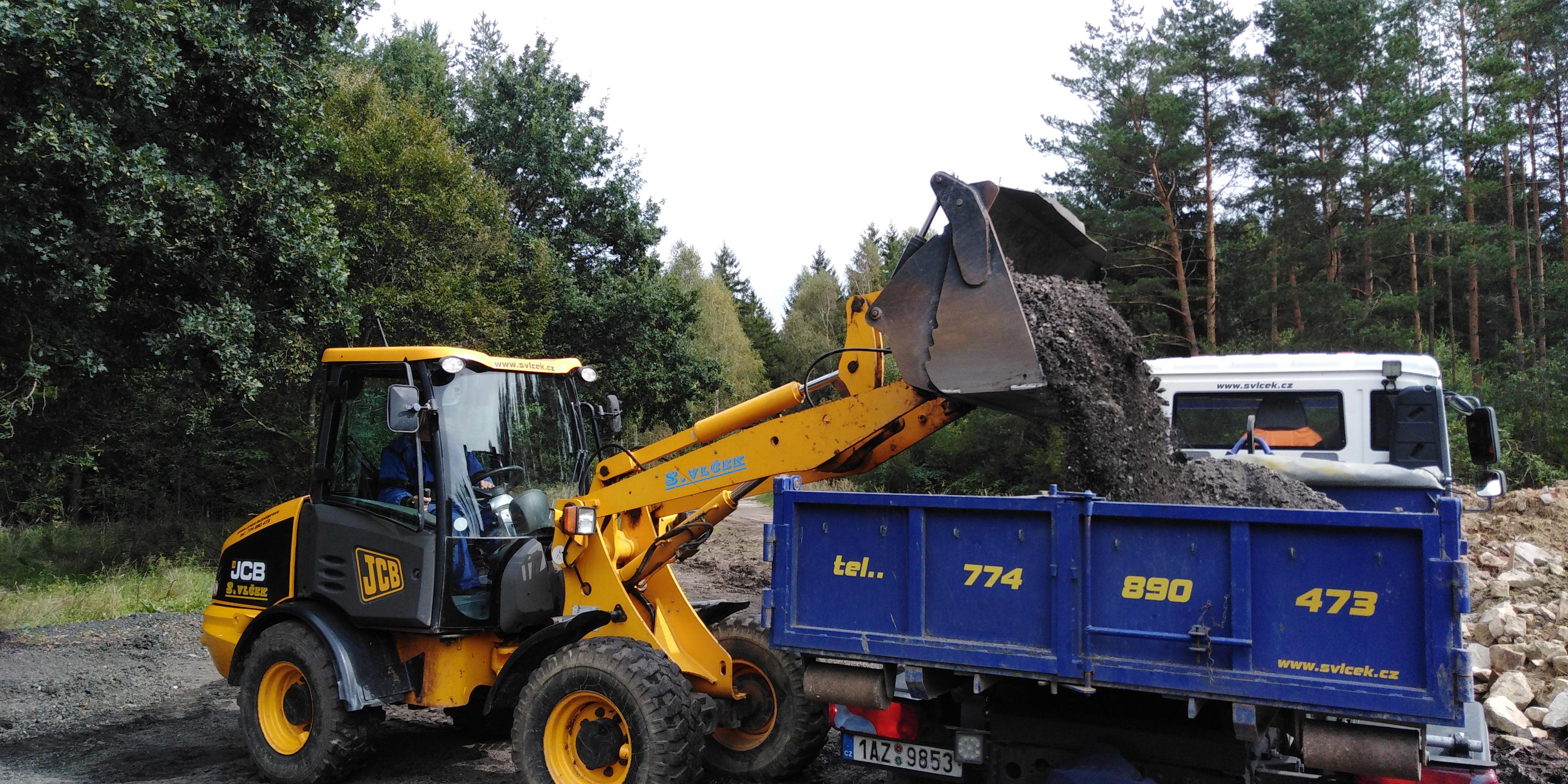 Zemní práce, autodoprava Stanislav Vlček foto 4