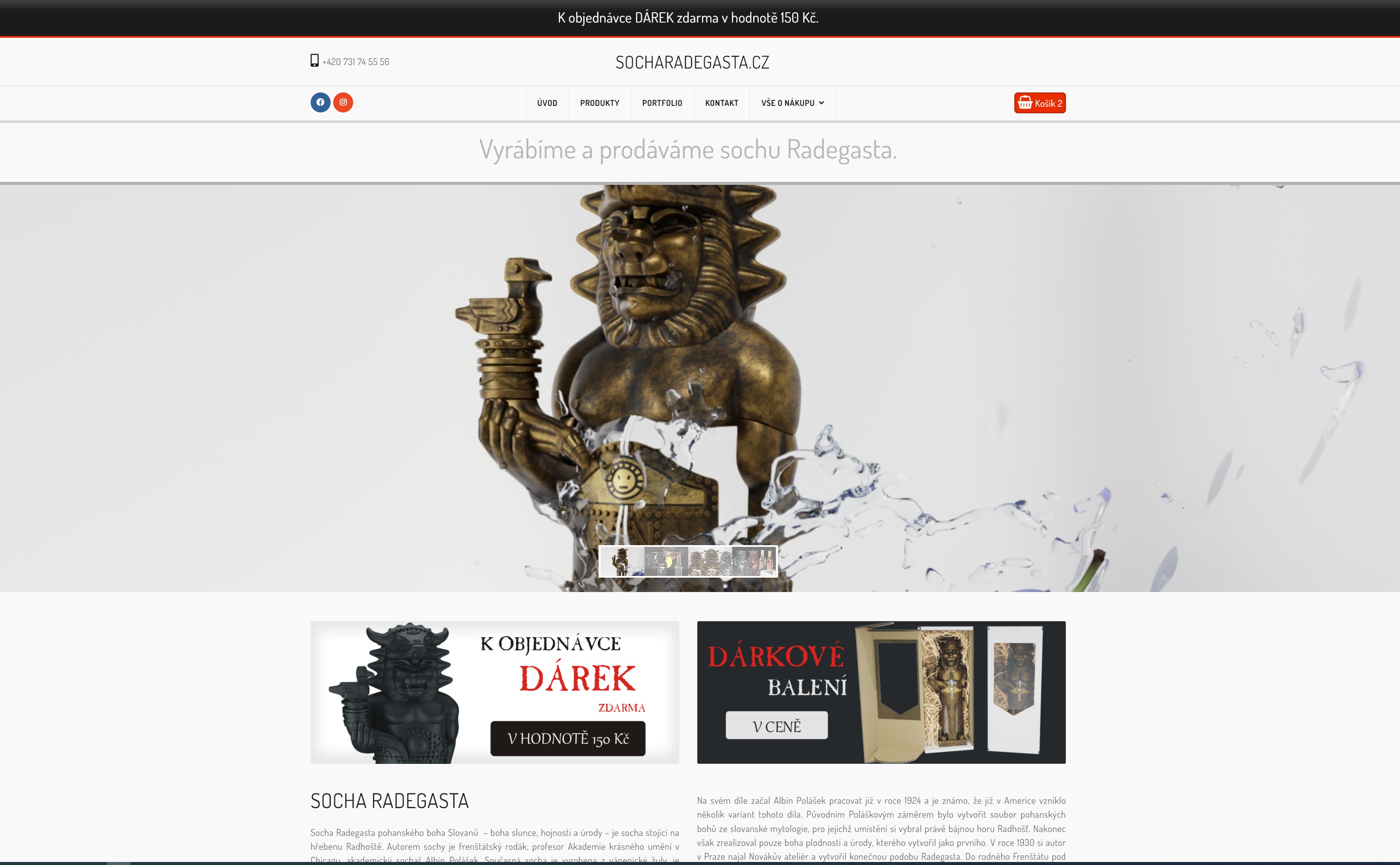 Socha Radegasta - Radegast - láhev foto 4