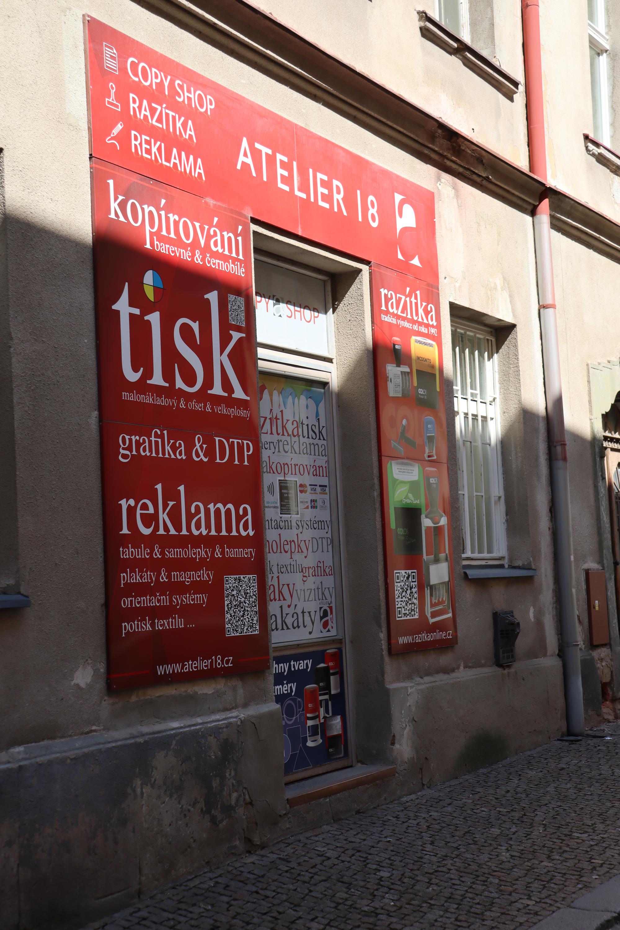 Atelier 18 - razítka, tisk, reklama foto 2