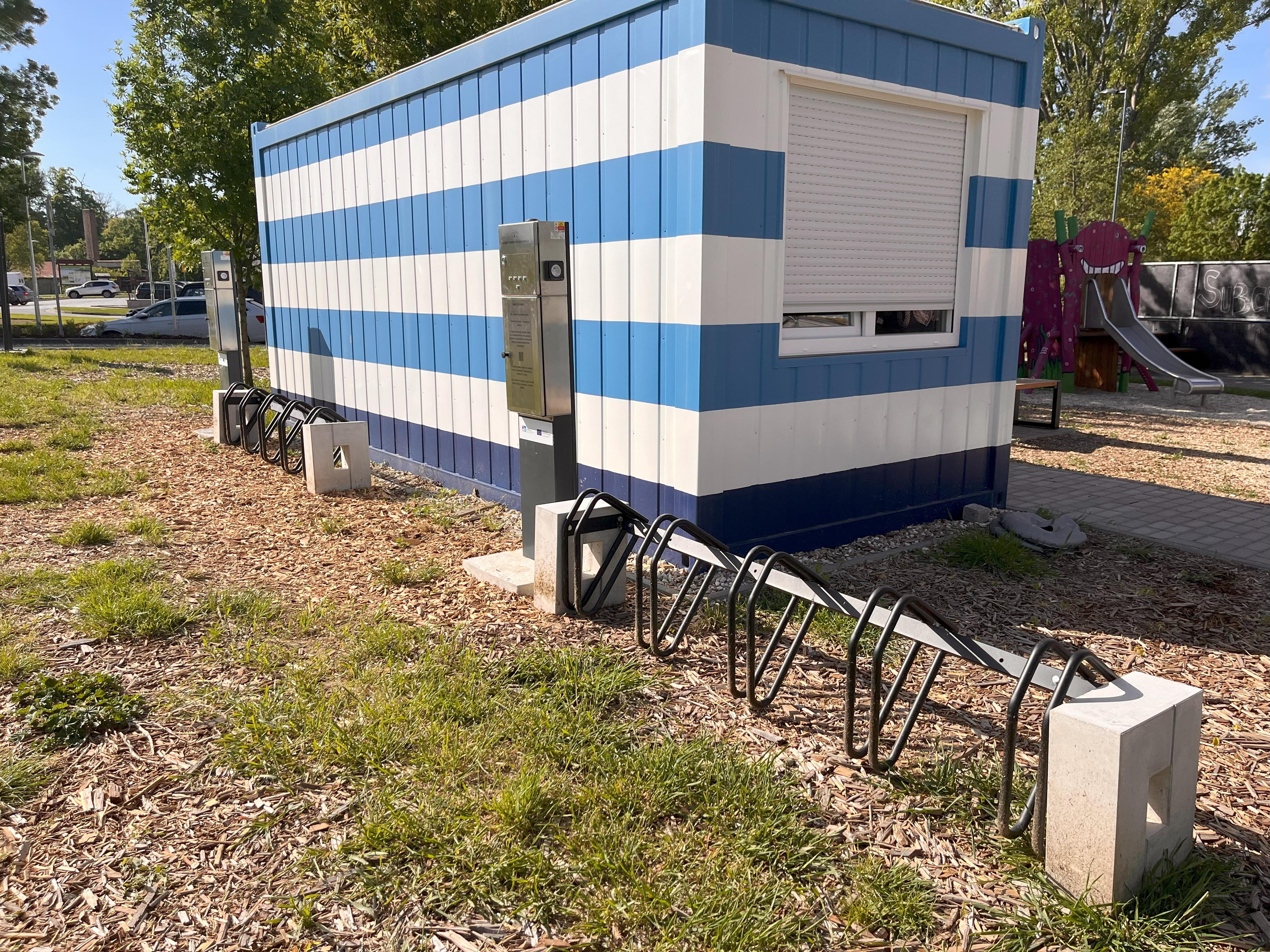 Nabíjecí stanice pro elektrokola