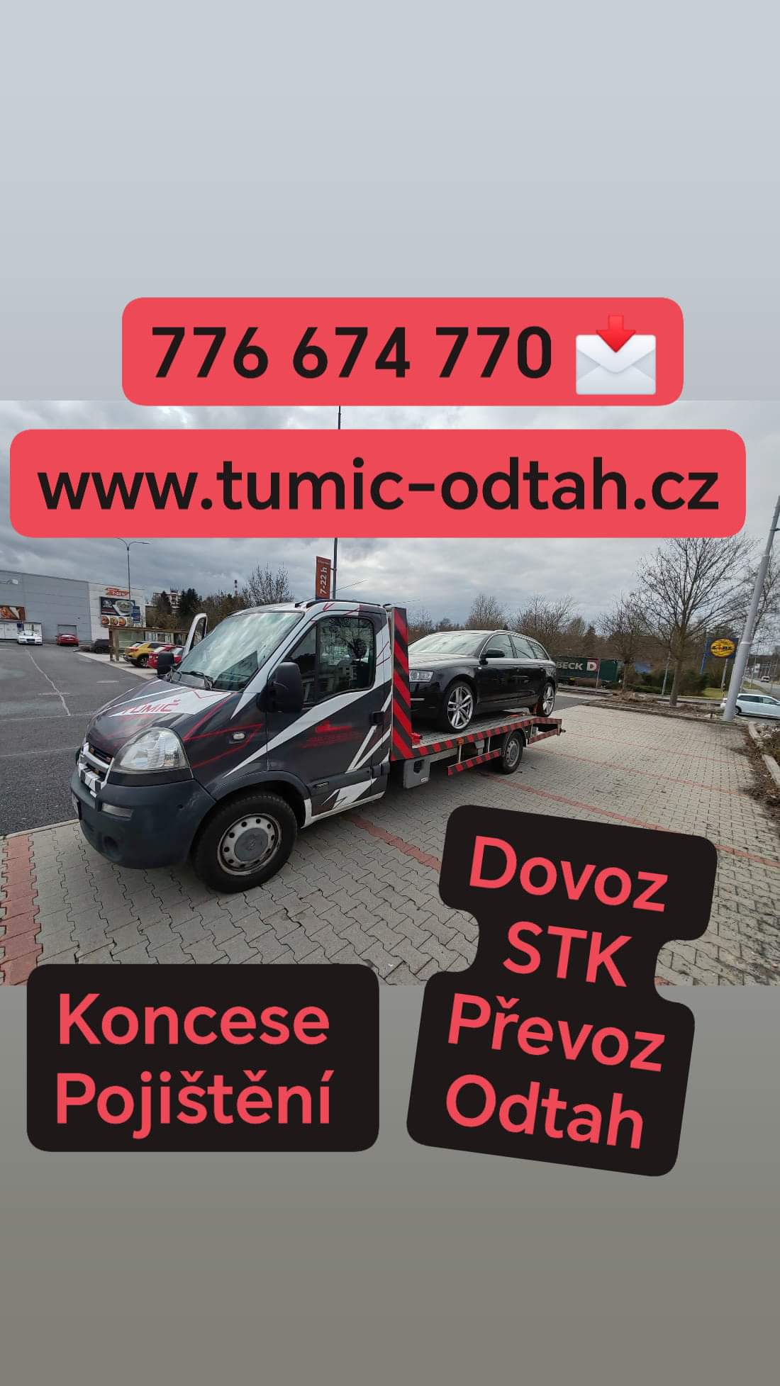 Tůmič odtah foto 2