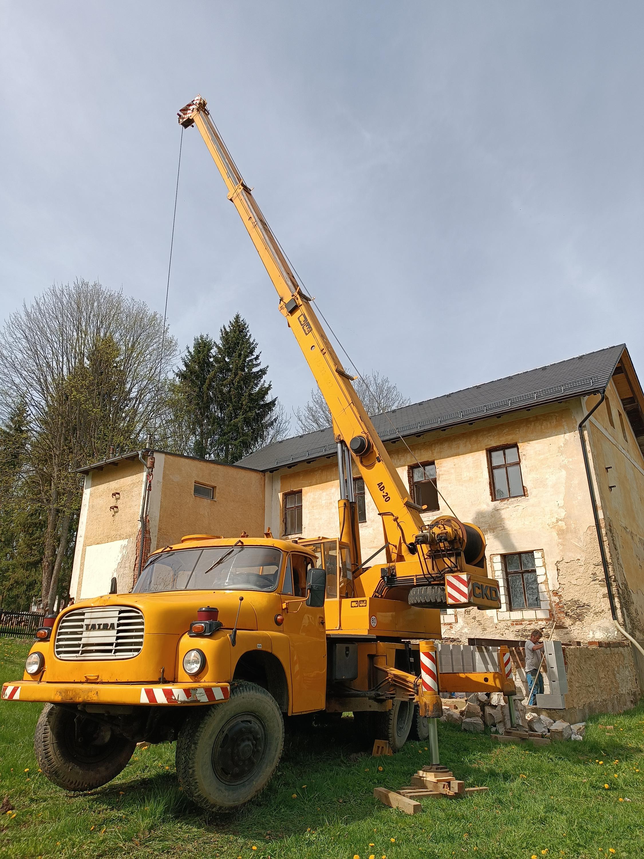 Jeřábnické práce Tomáš Příbek foto 2