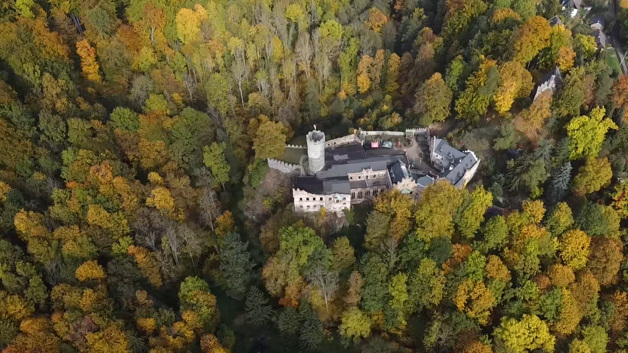 Zámek Horní Hrad - Hrad Hauenštejn foto 3