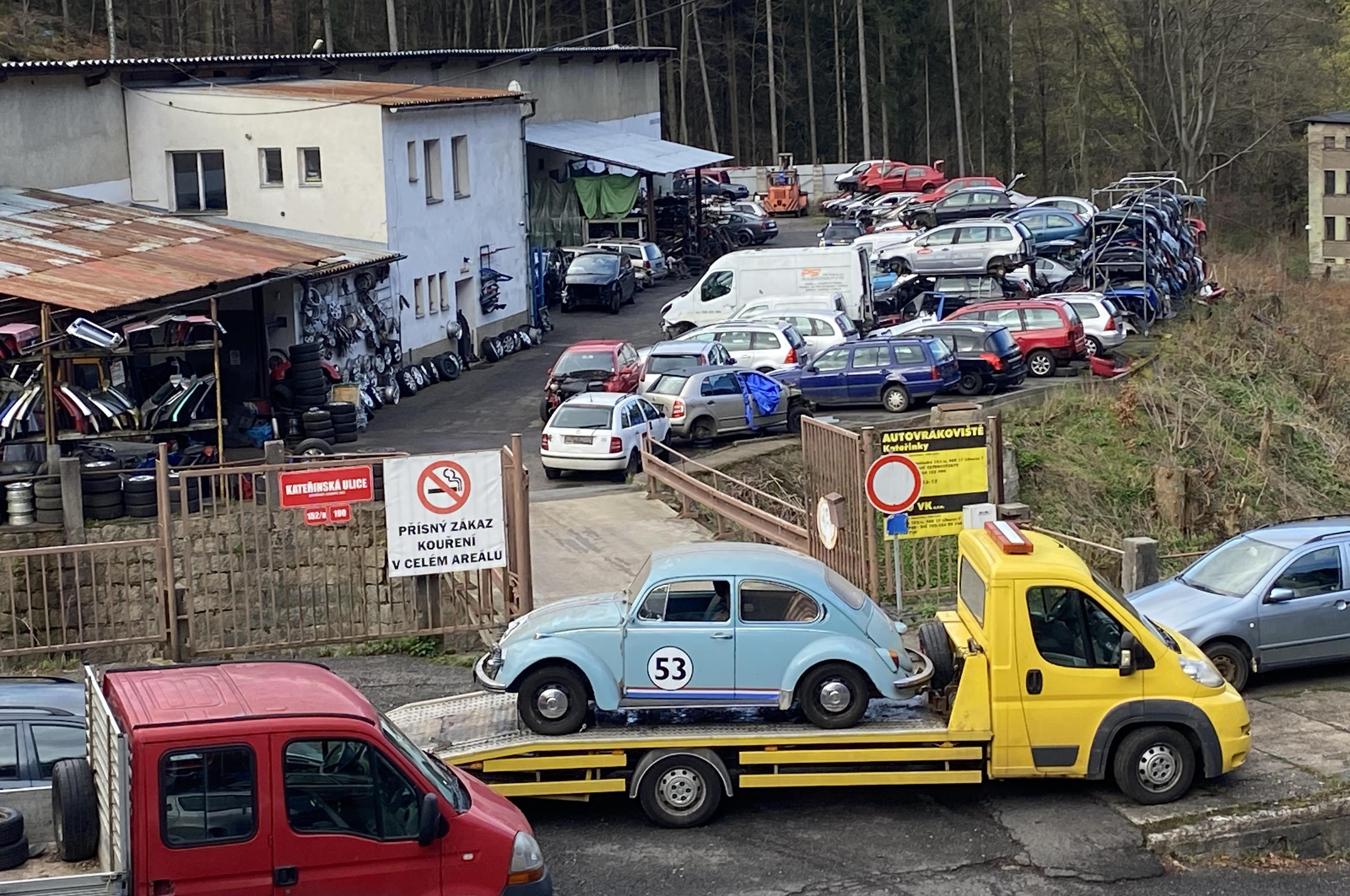 AUTOVRAKOVIŠTĚ Kateřinky Liberec