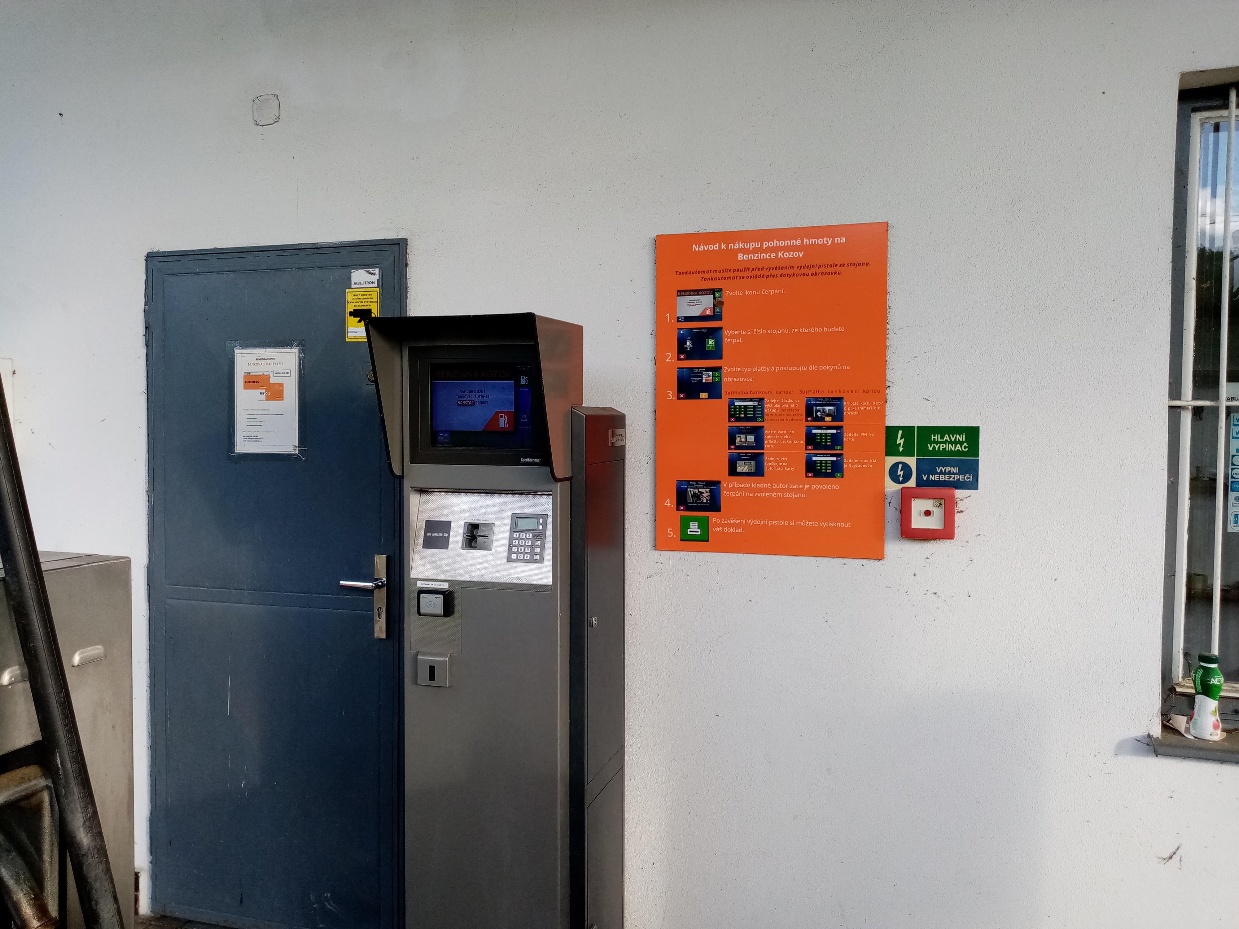 Čerpací stanice Kozov foto 2