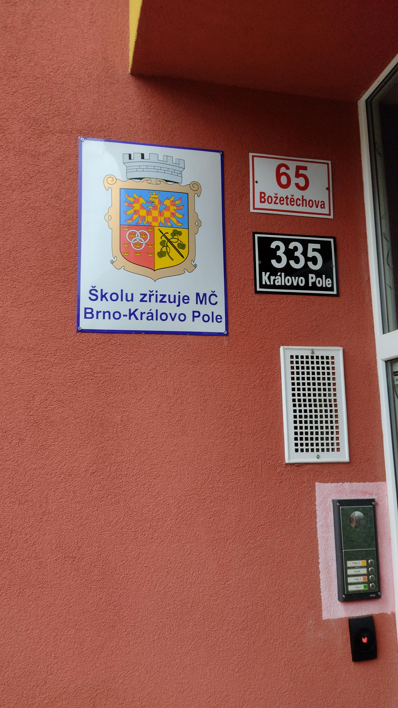 MŠ Brno, Božetěchova foto 4