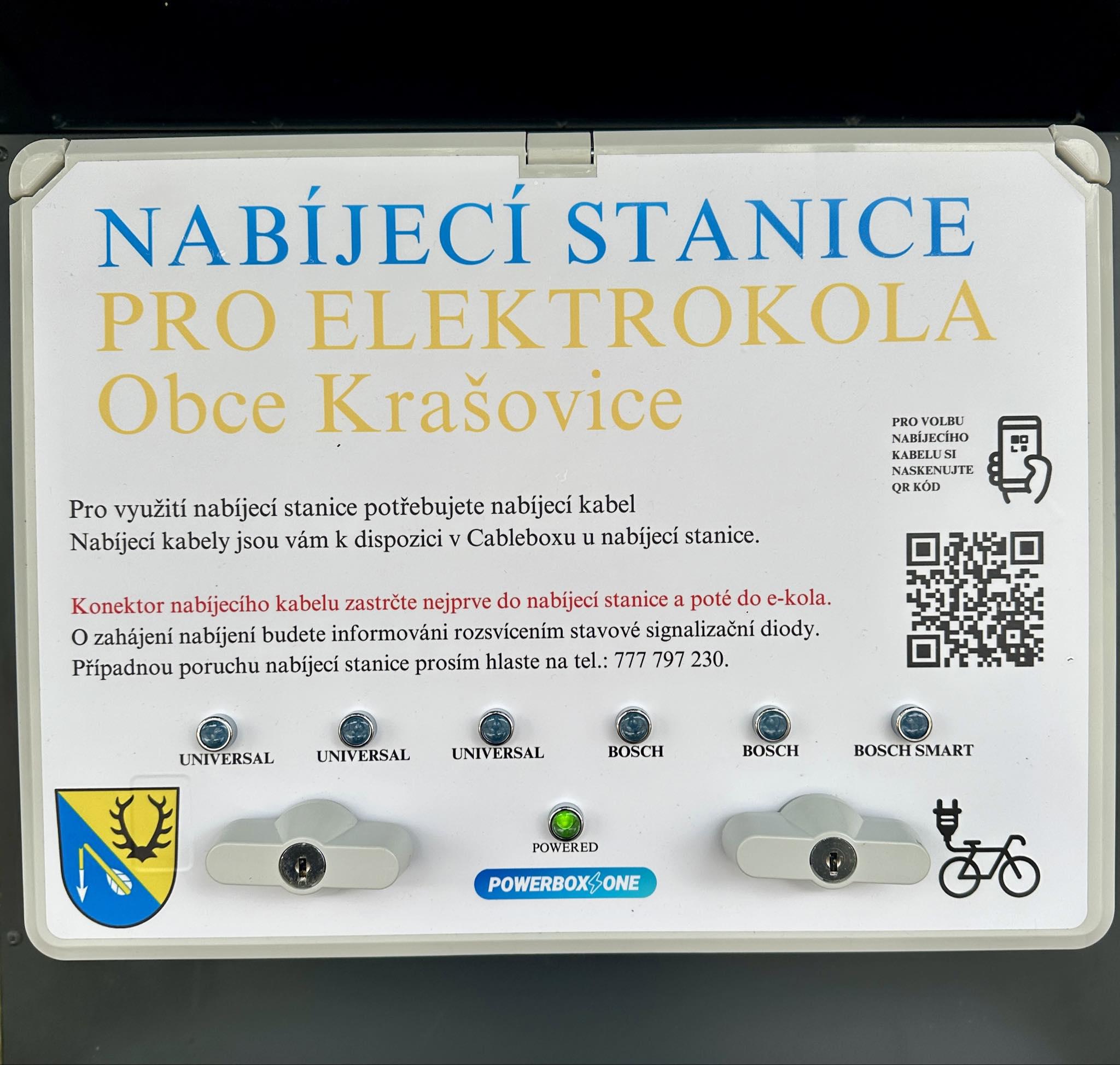 Nabíjecí stanice Obec Krašovice foto 2