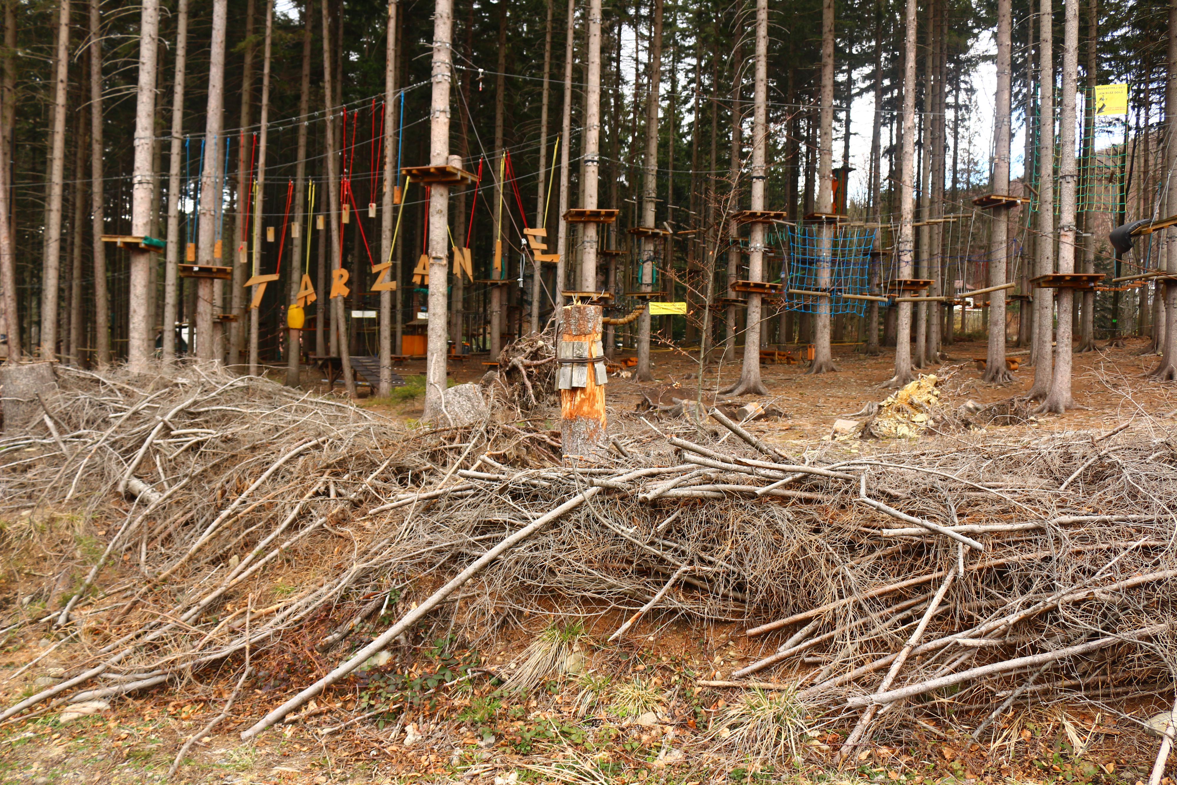 Horský Lanový Park Tarzanie foto 5
