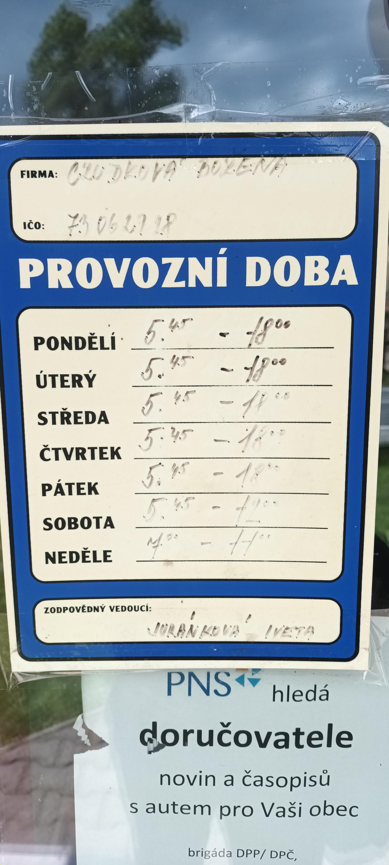 Potraviny Hruška - Božena Czudková foto 3