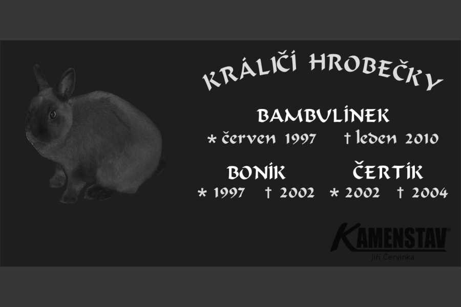 Pomníčky pro zvířátka