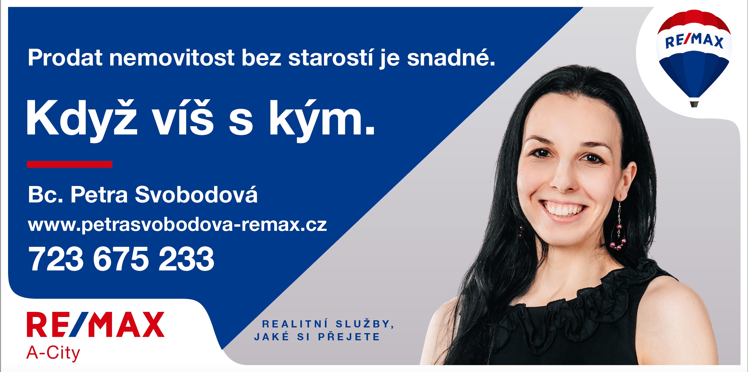 Bc. Petra Svobodová realitní makléřka RE/MAX A-City foto 3