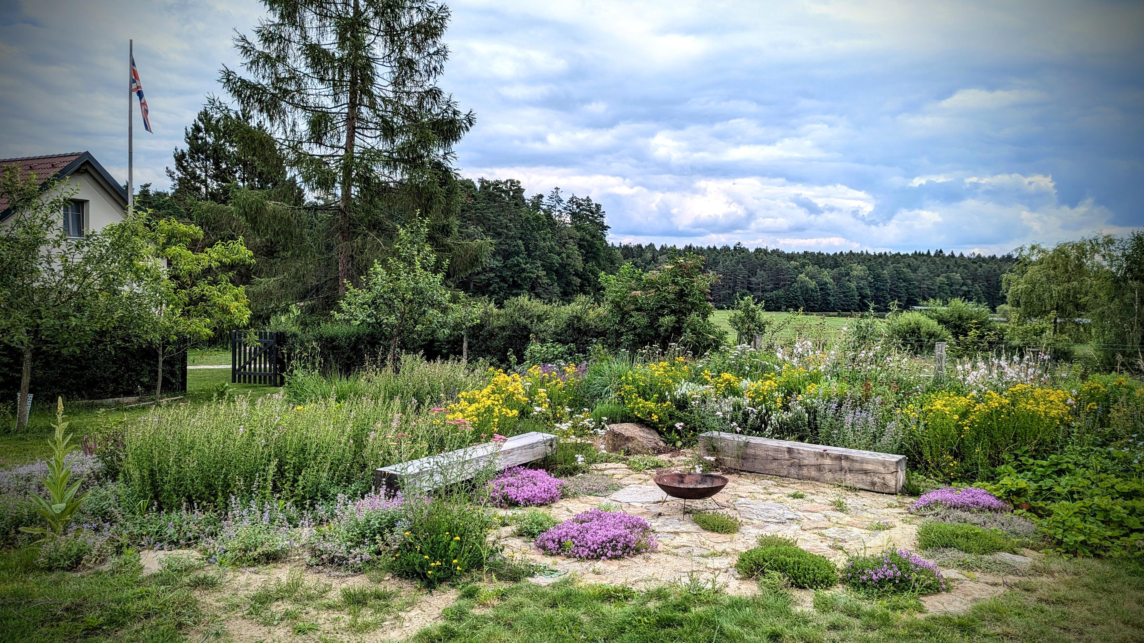 Zahrada s vinicí foto 5