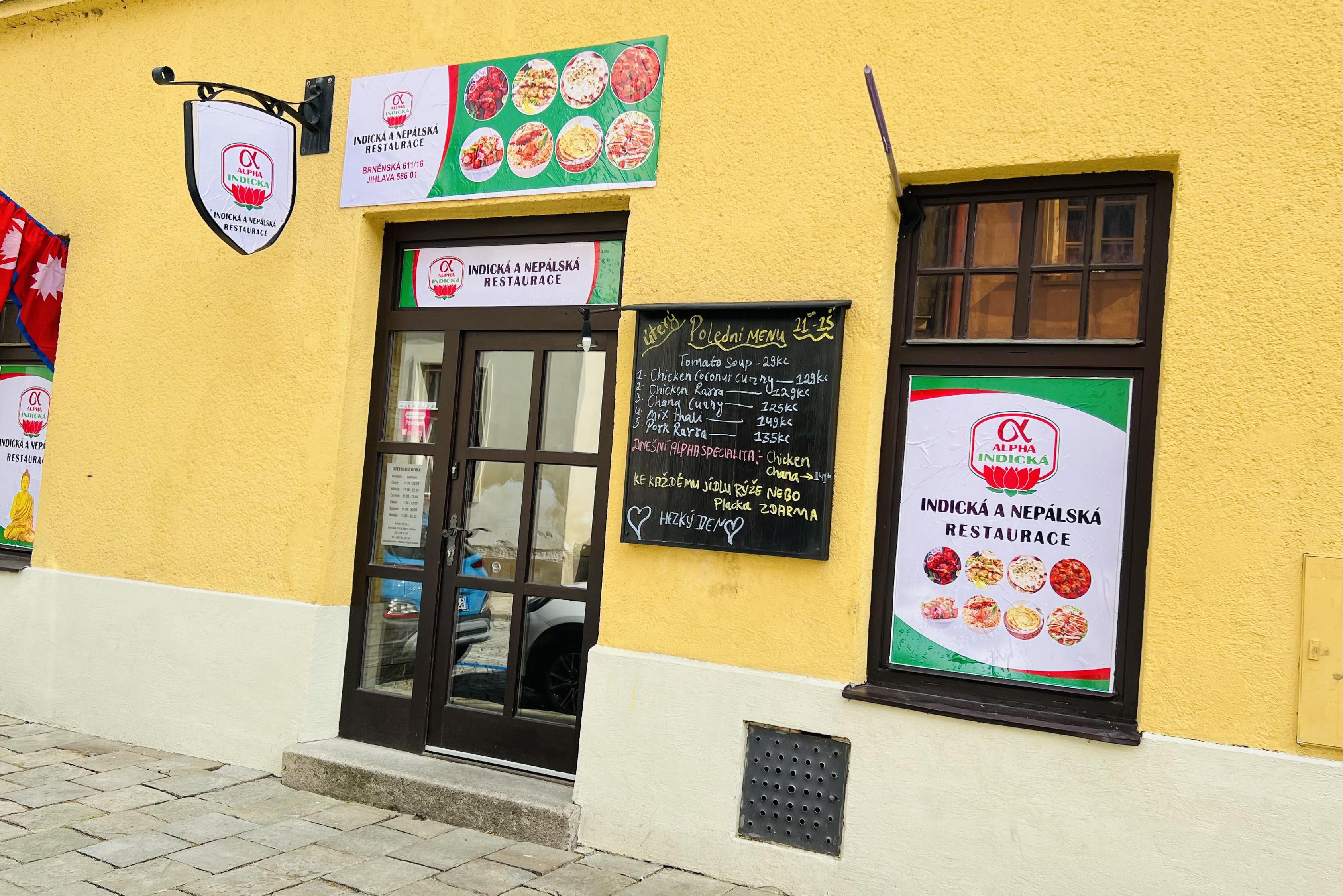 Alpha indická a nepálská restaurace