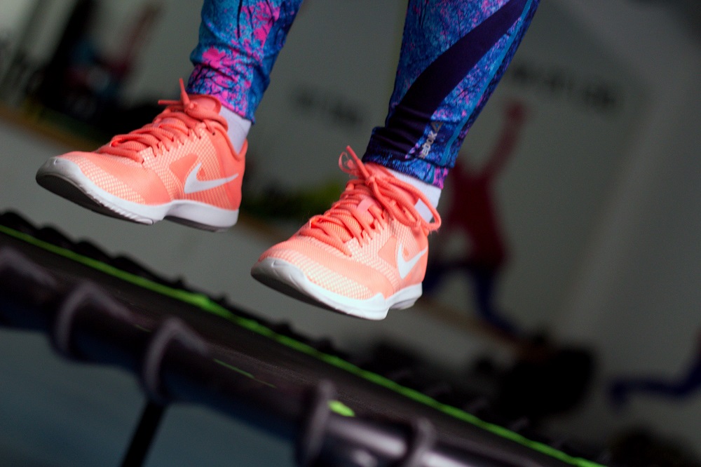 Skupinový trénink jumping