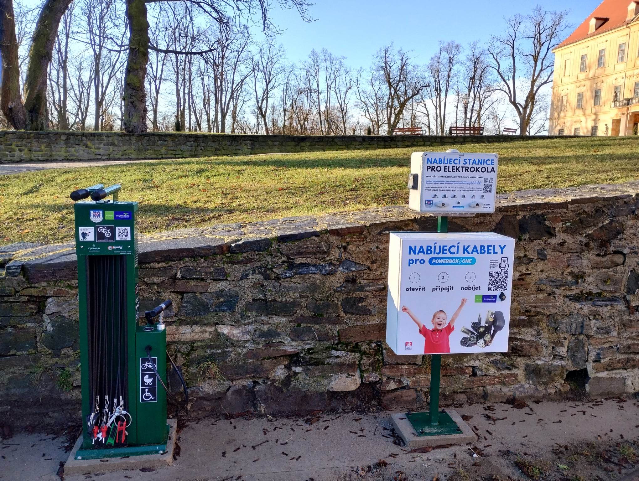 Nabíjecí stanice Turistické informační centrum Jemnice
