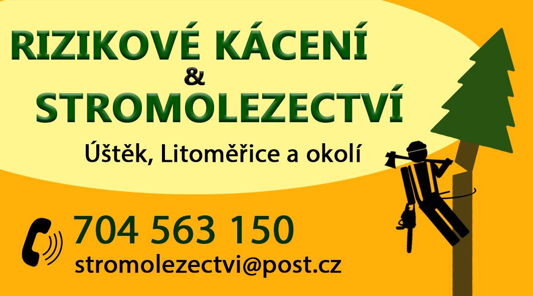Rizikové kácení - stromolezectví  Radek Piskač foto 3