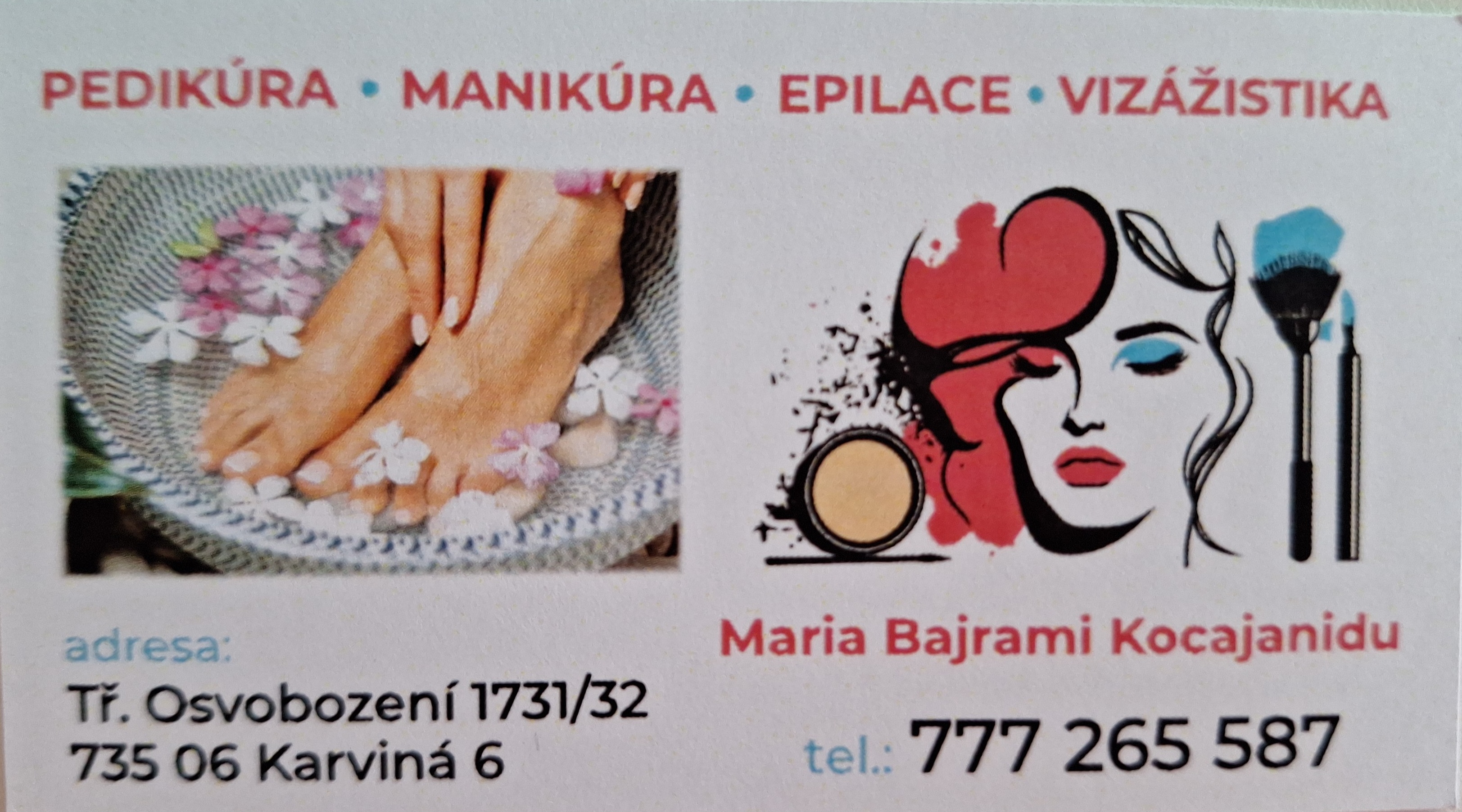 Pedikúra Maria Bajrami Kocajanidu foto 6