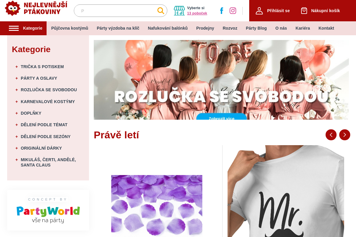 Nejlevnejsi-ptakoviny.cz