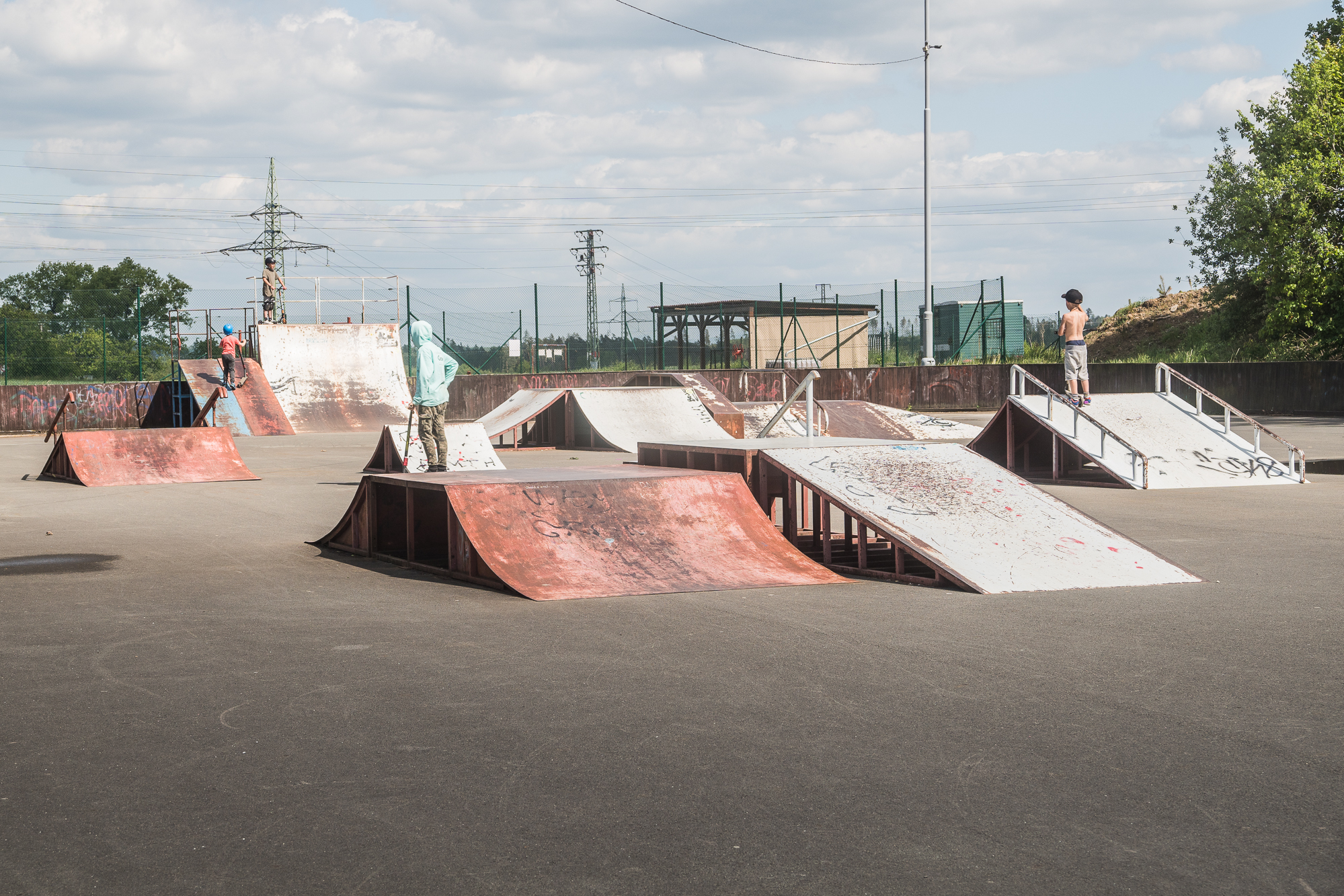 Město Vítkov - Skatepark foto 2