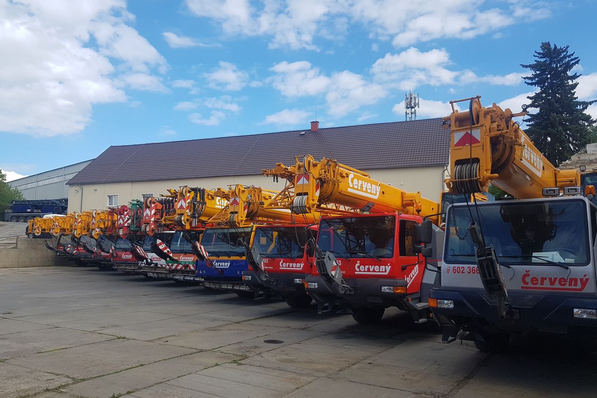 Jeřáby Praha Červený s.r.o.