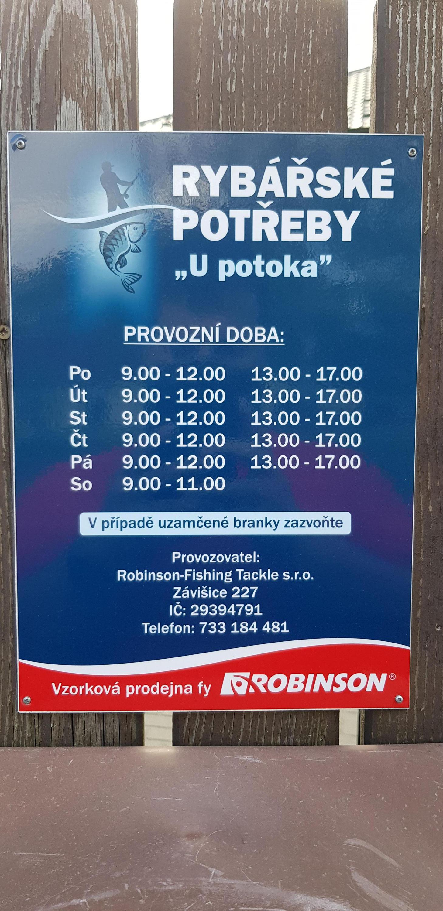 ROBINSON - FISHING TACKLE, s.r.o. foto 3