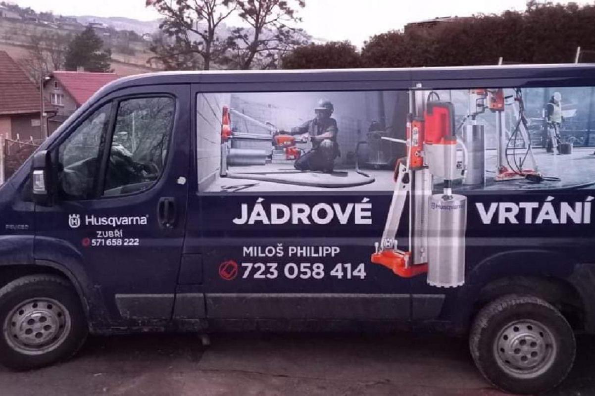 Jádrové vrtání Miloš Philipp