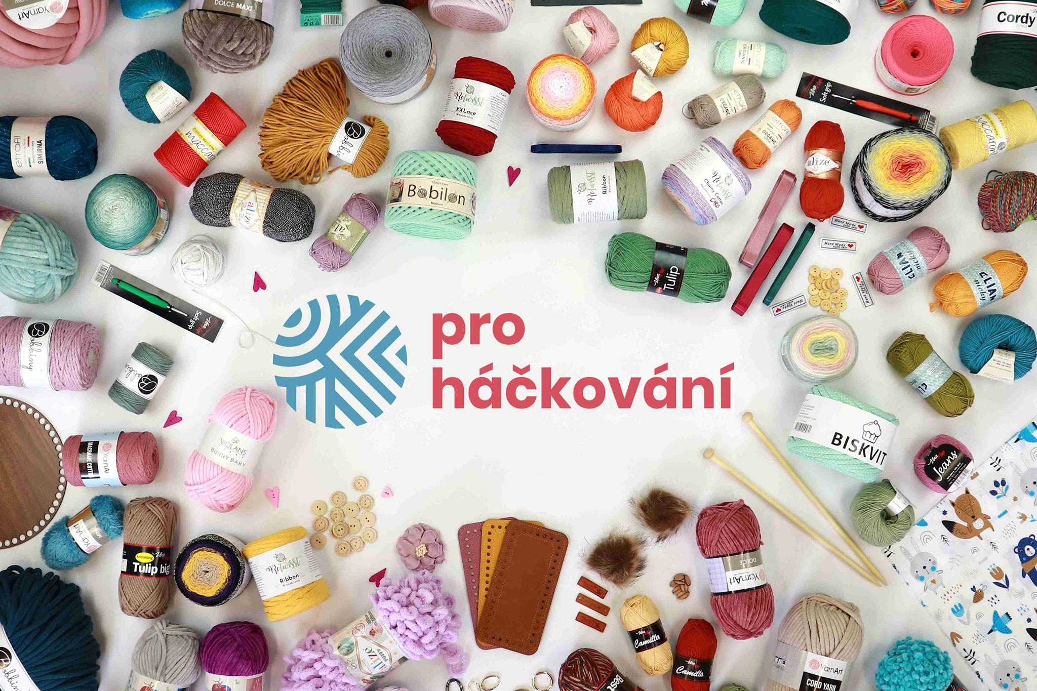 Vše pro háčkování a pletení na jednom eshopu
