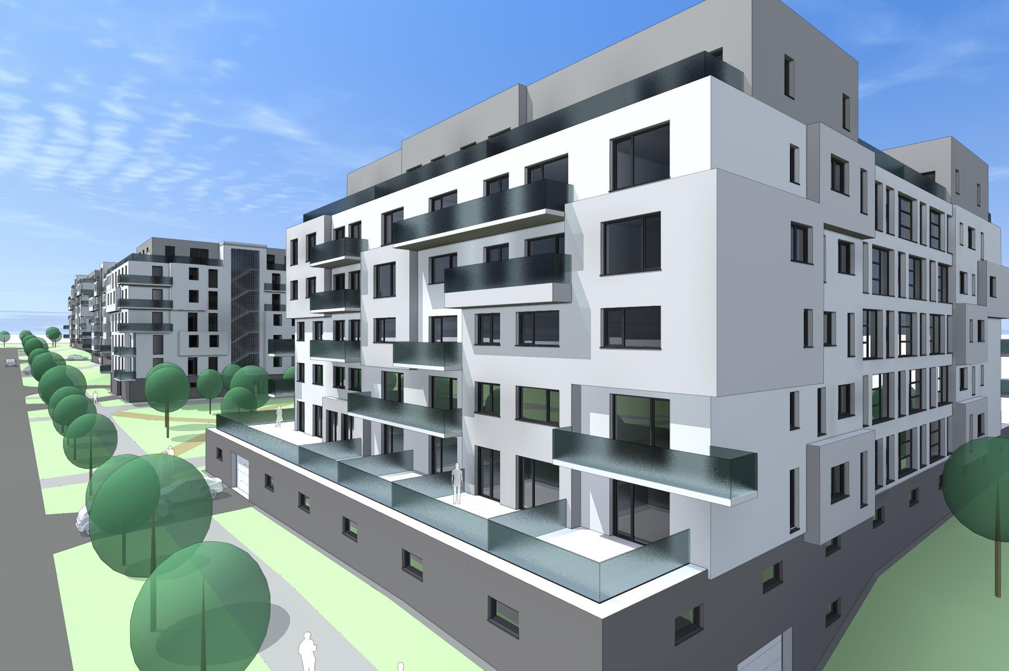 Bytové domy Nové Skvrňany