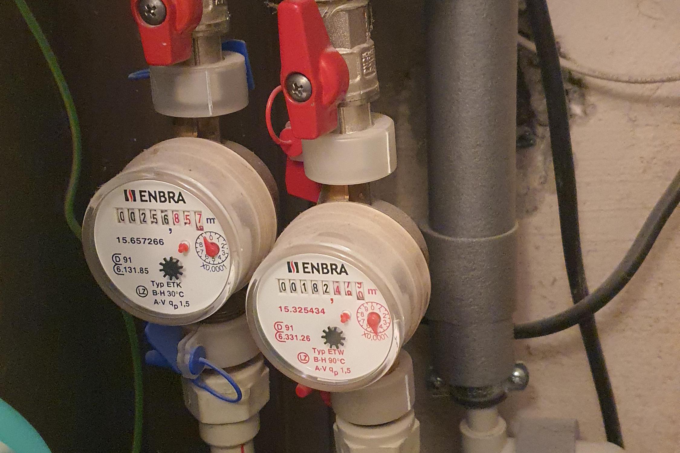 Výměna podružných vodoměrů