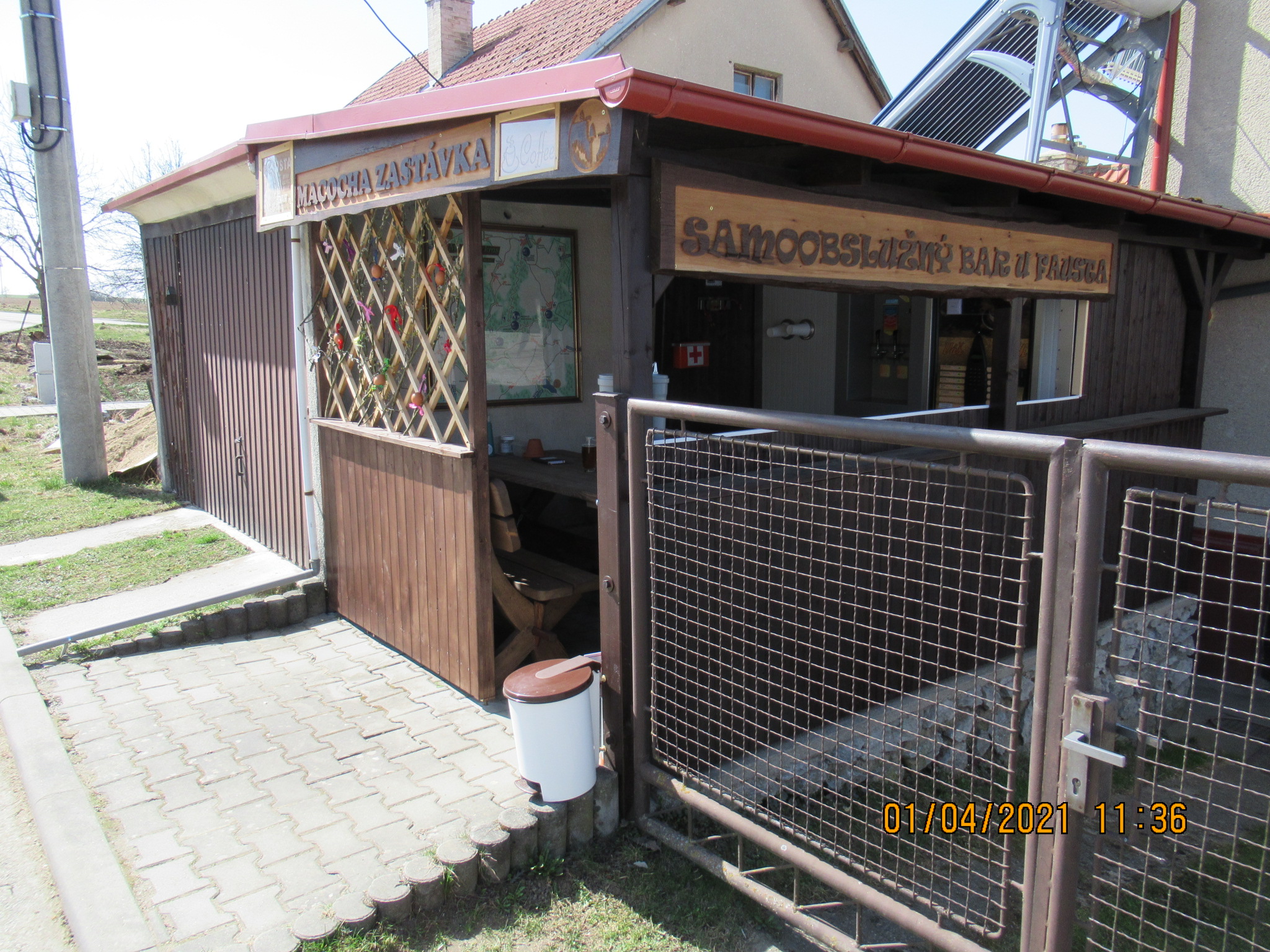 Samoobslužný bar u Fausta - nabíjecí stanice