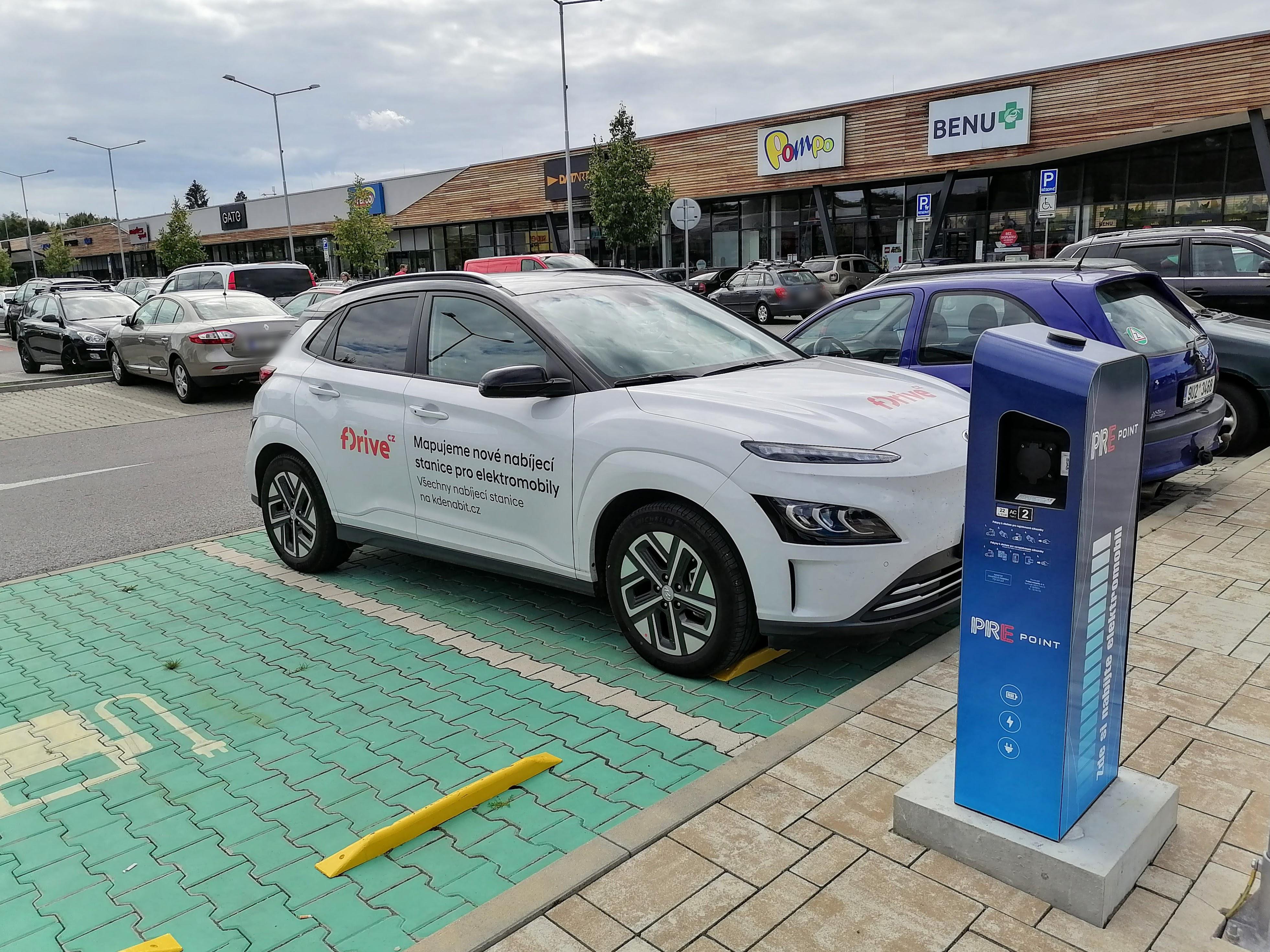 PREpoint - nabíjecí stanice PRE
