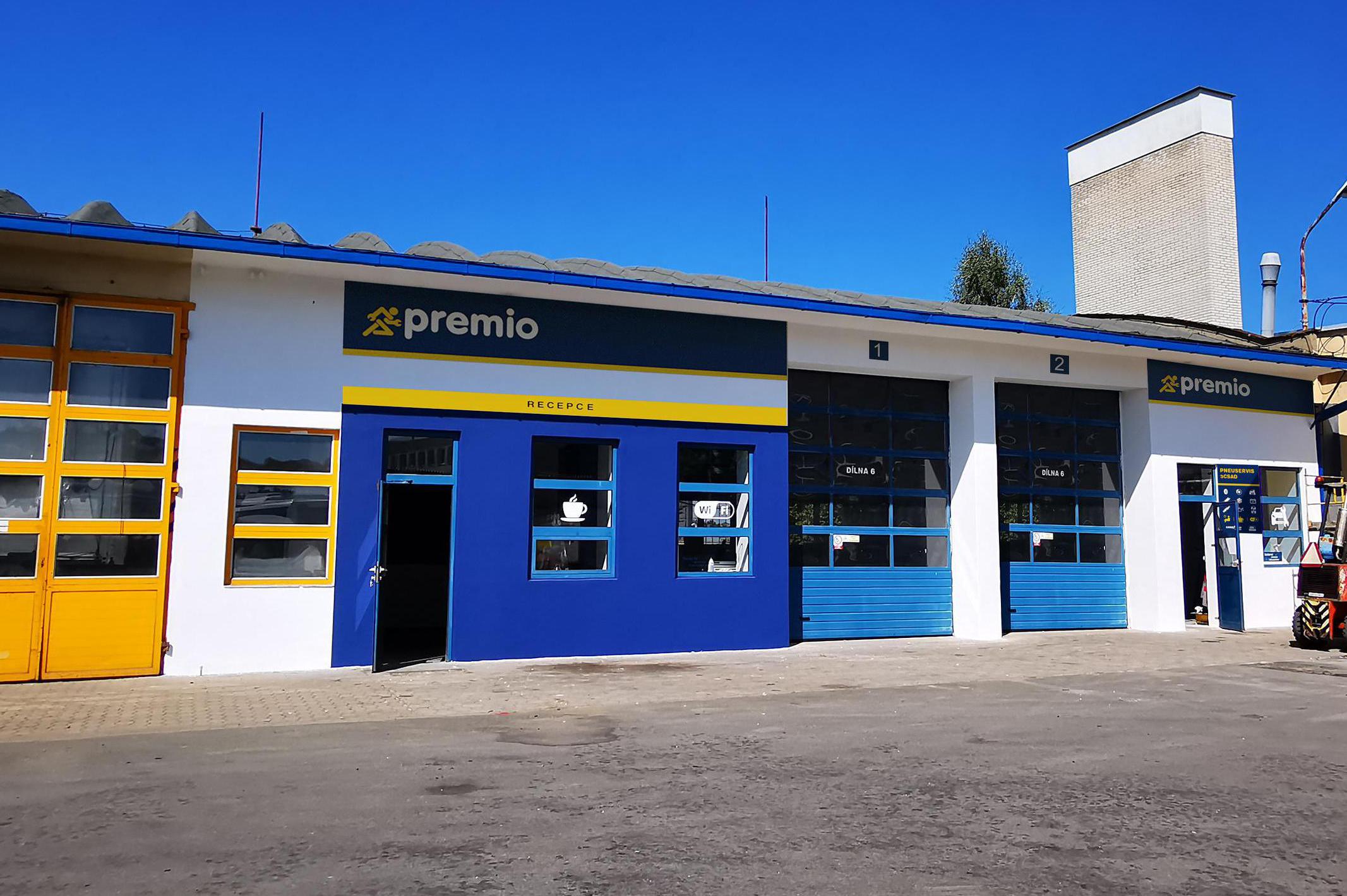 PREMIO pneuservis a autoservis Transdev