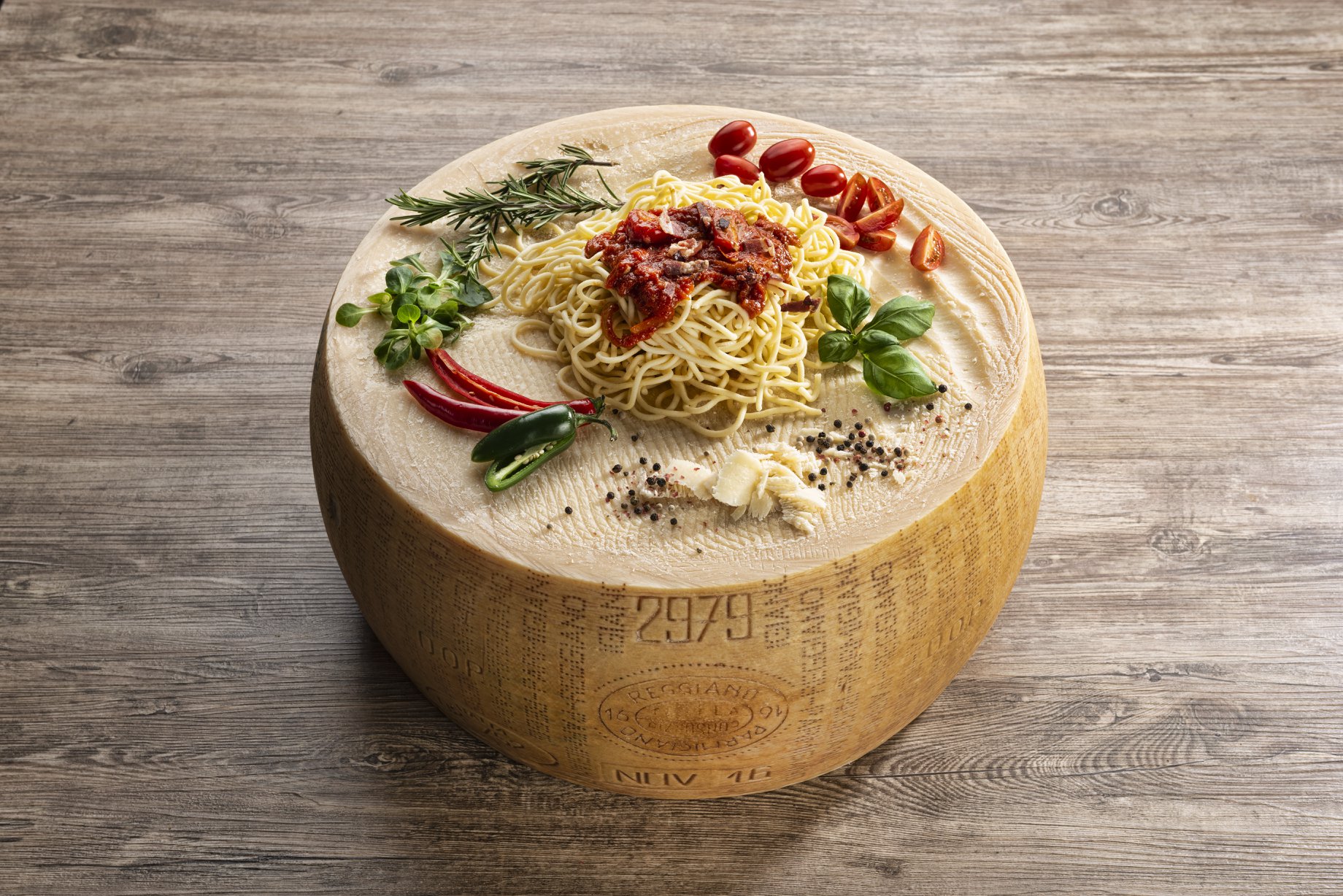 Spaghetti Parmigiano foto 3