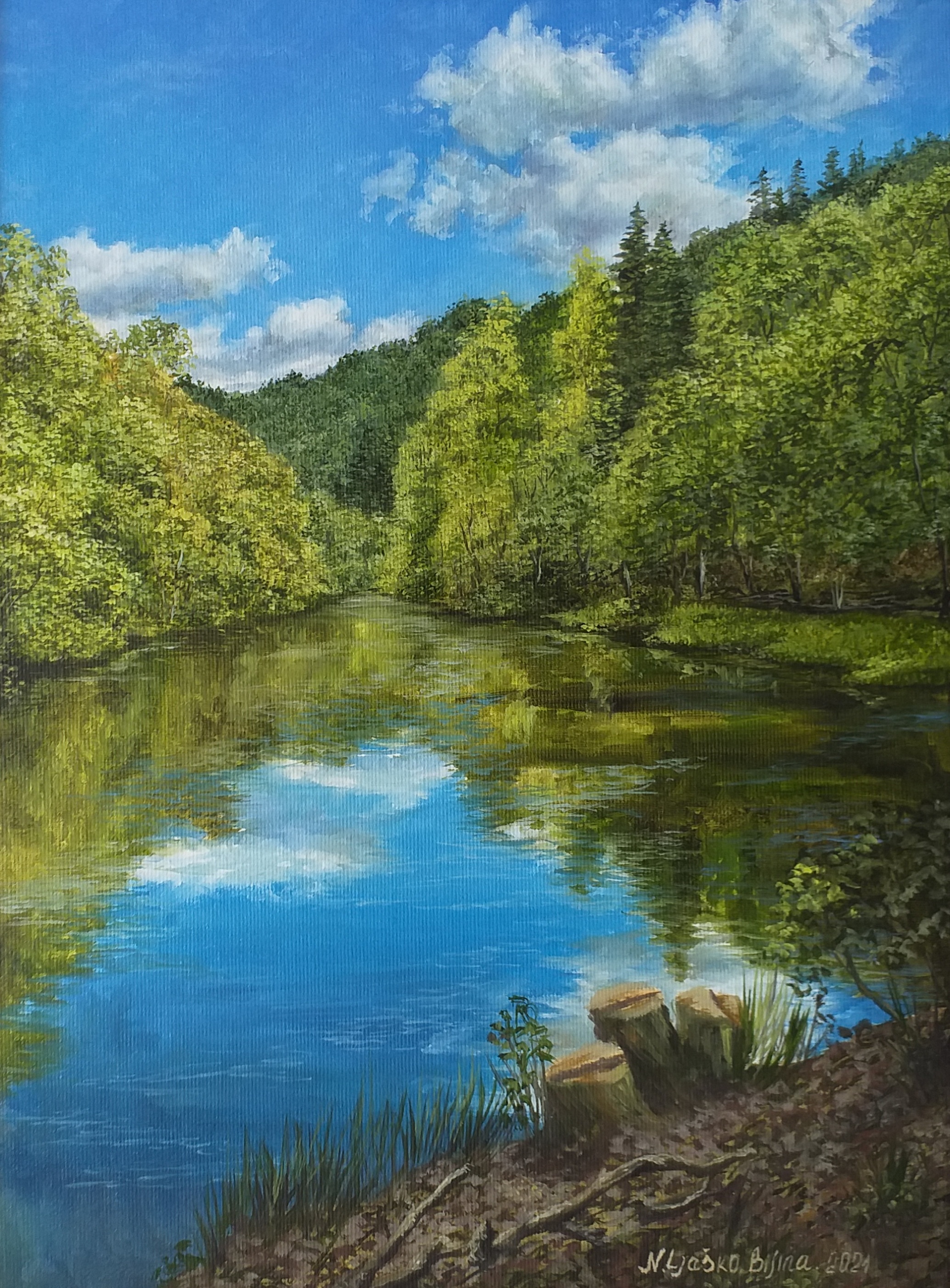 Malířka Nadezhda Gellmundova foto 2