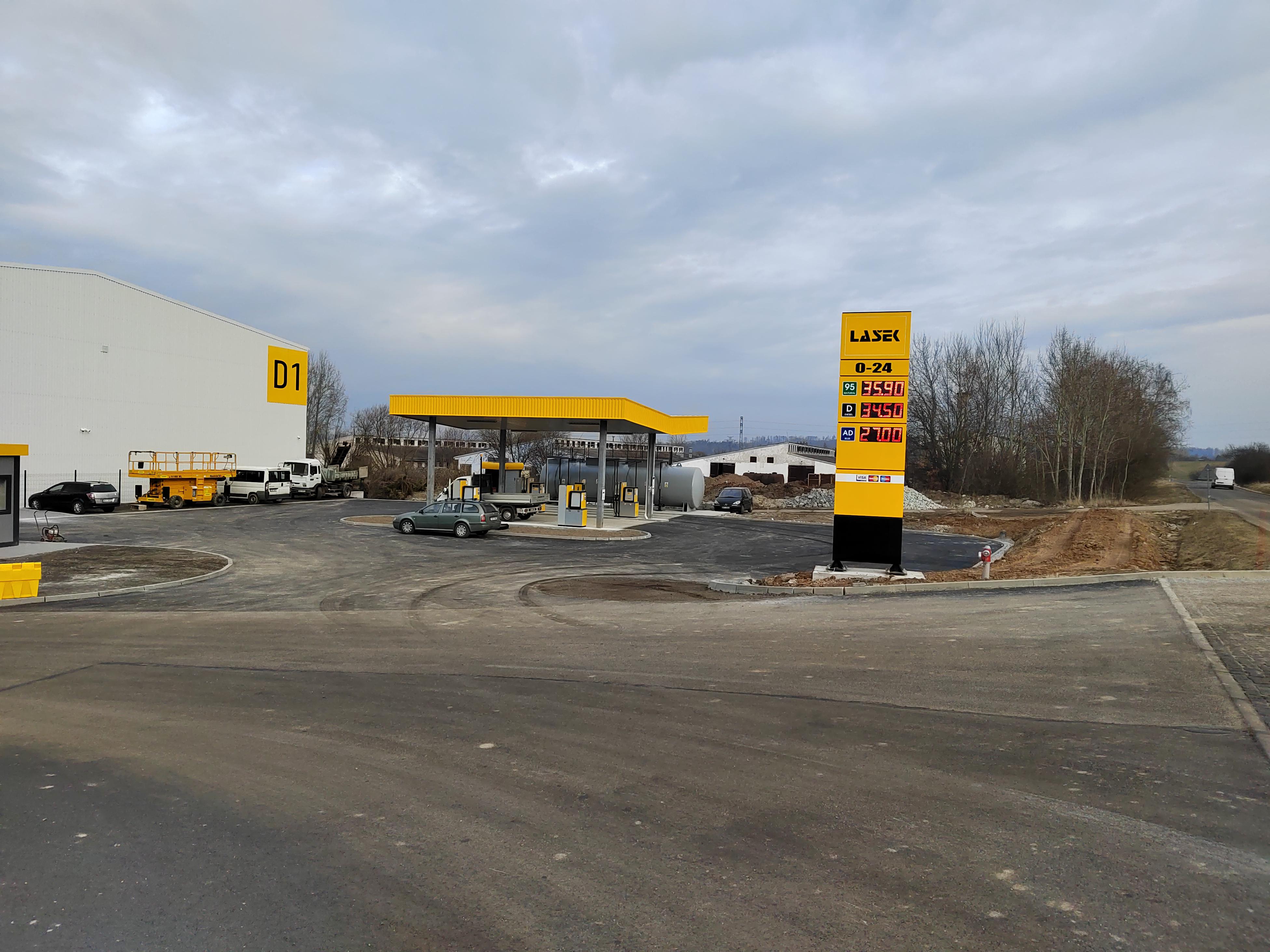 Čerpací stanice LAŠEK