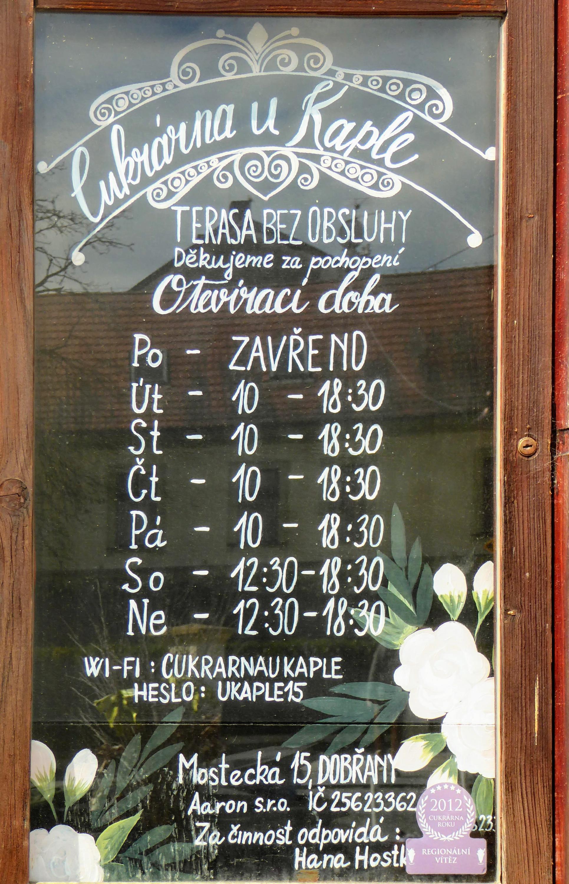 Cukrárna U Kaple