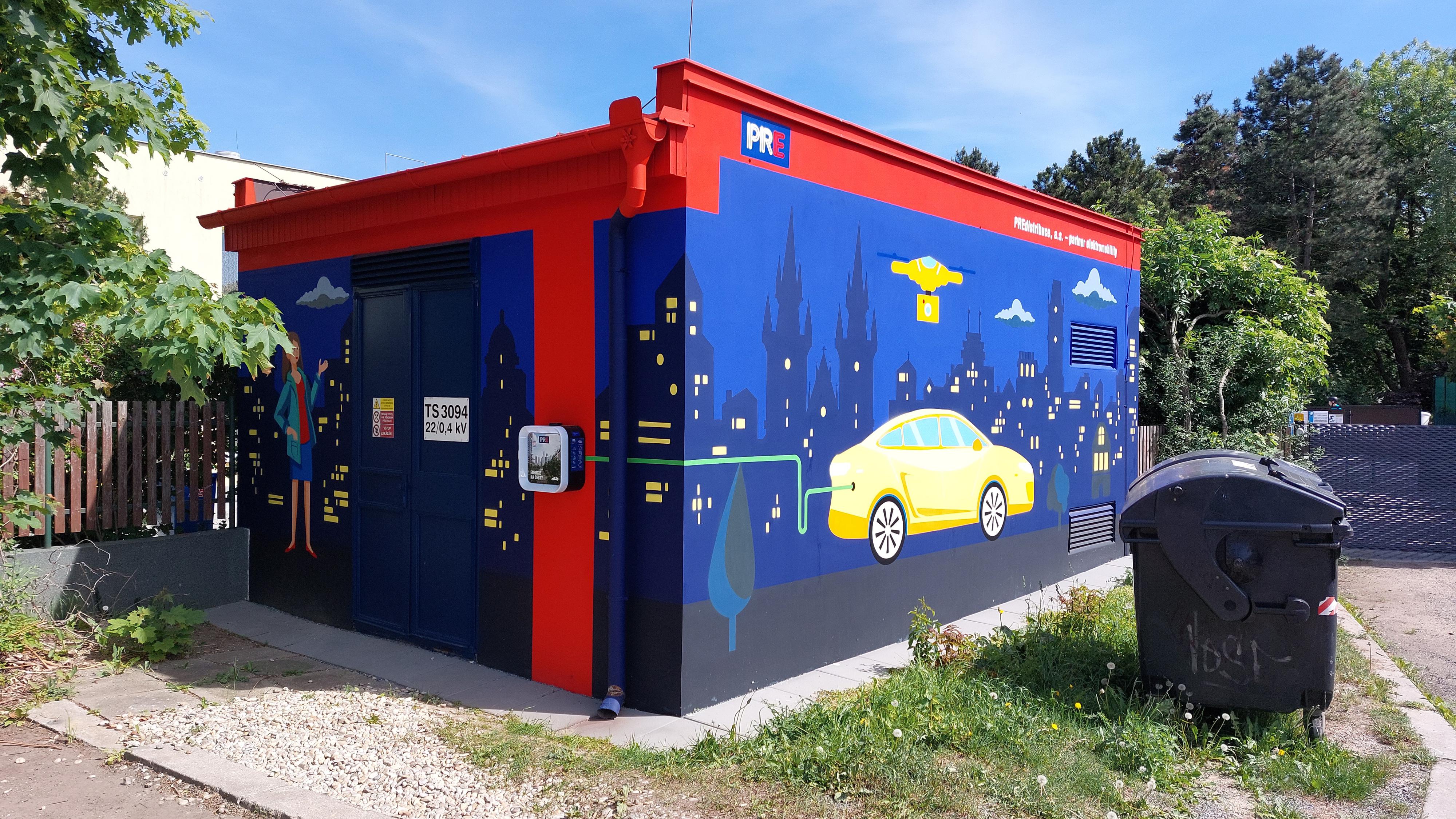 PREpoint - nabíjecí stanice PRE