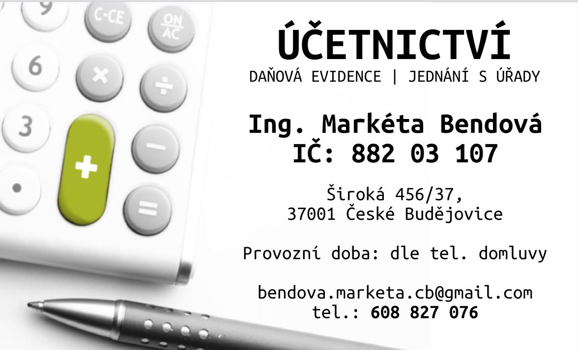 Účetnictví Markéta Bendová foto 2