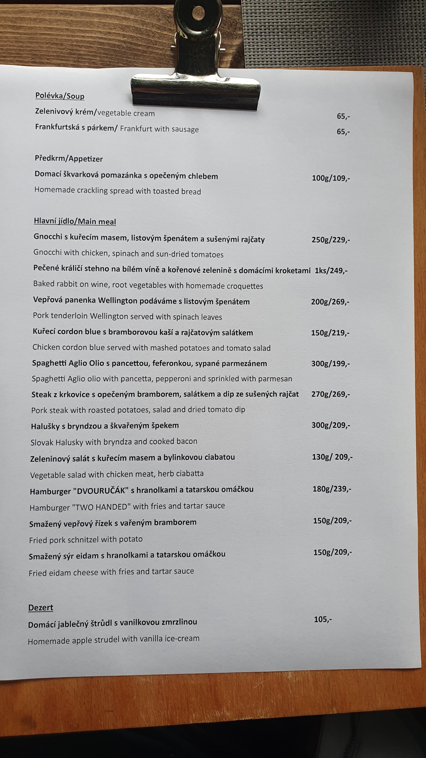 Restaurace Kamínek foto 2