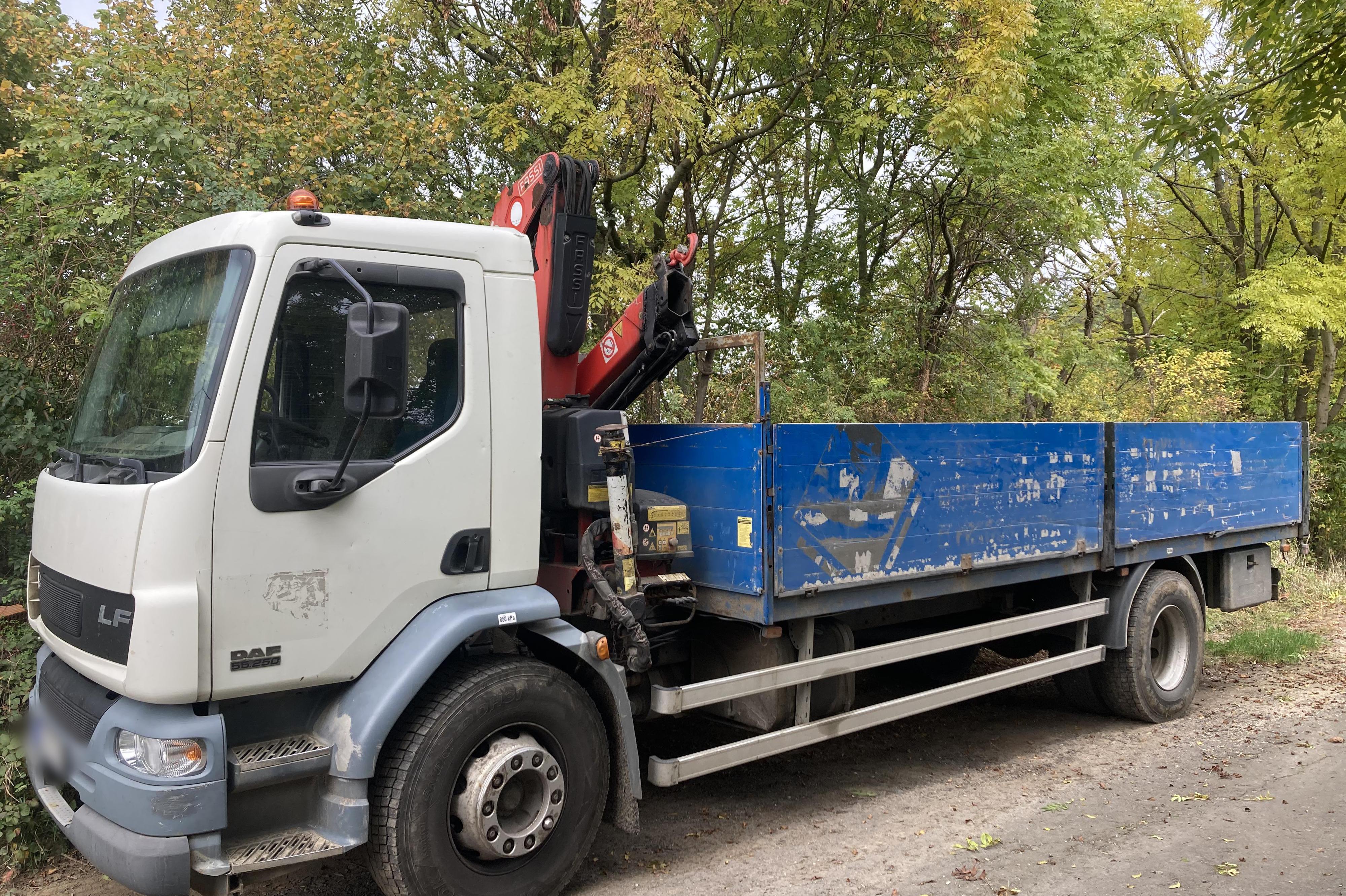 Autodoprava s hydraulickou rukou Martínek