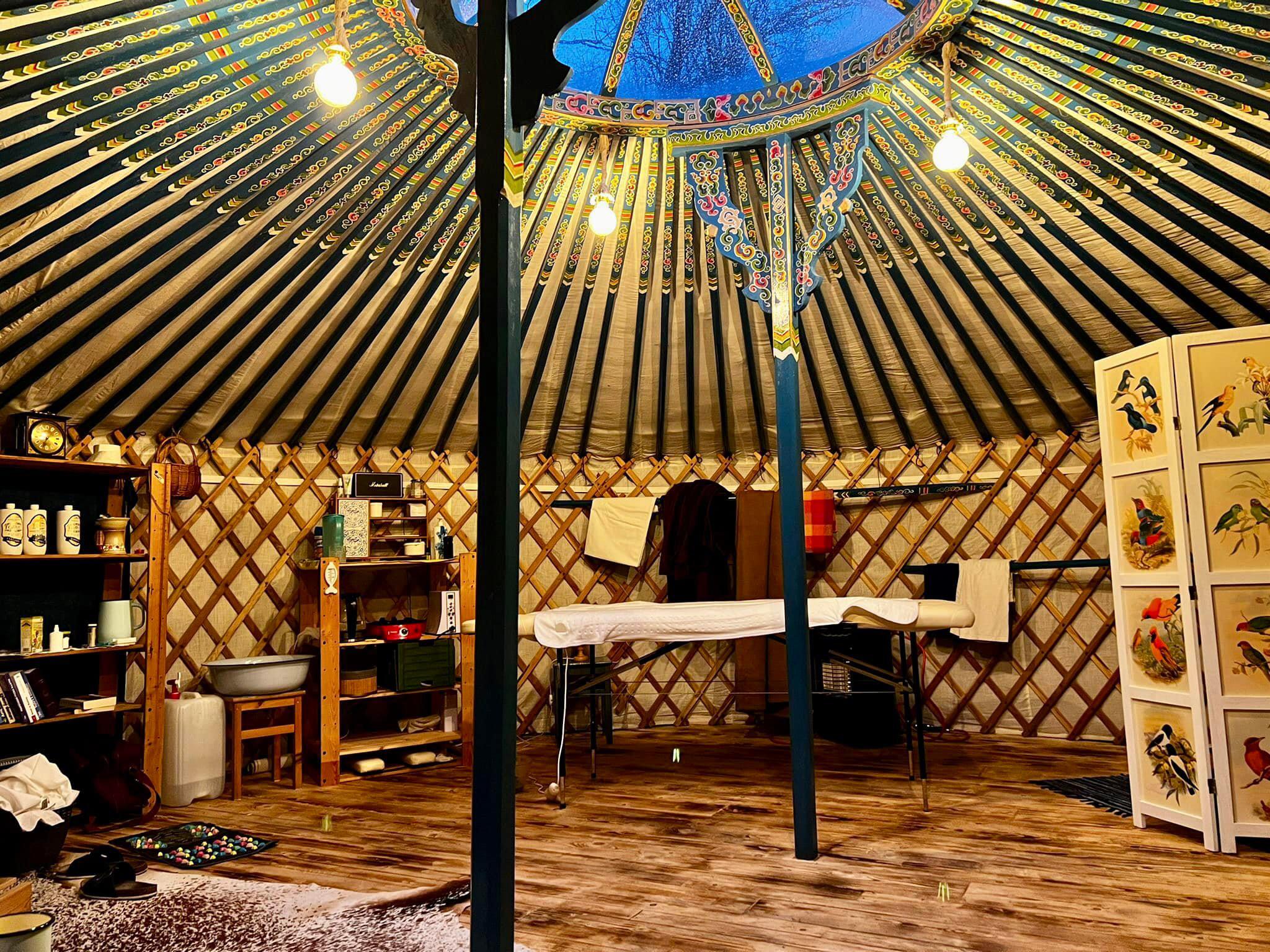 Masáže v jurtě foto 6