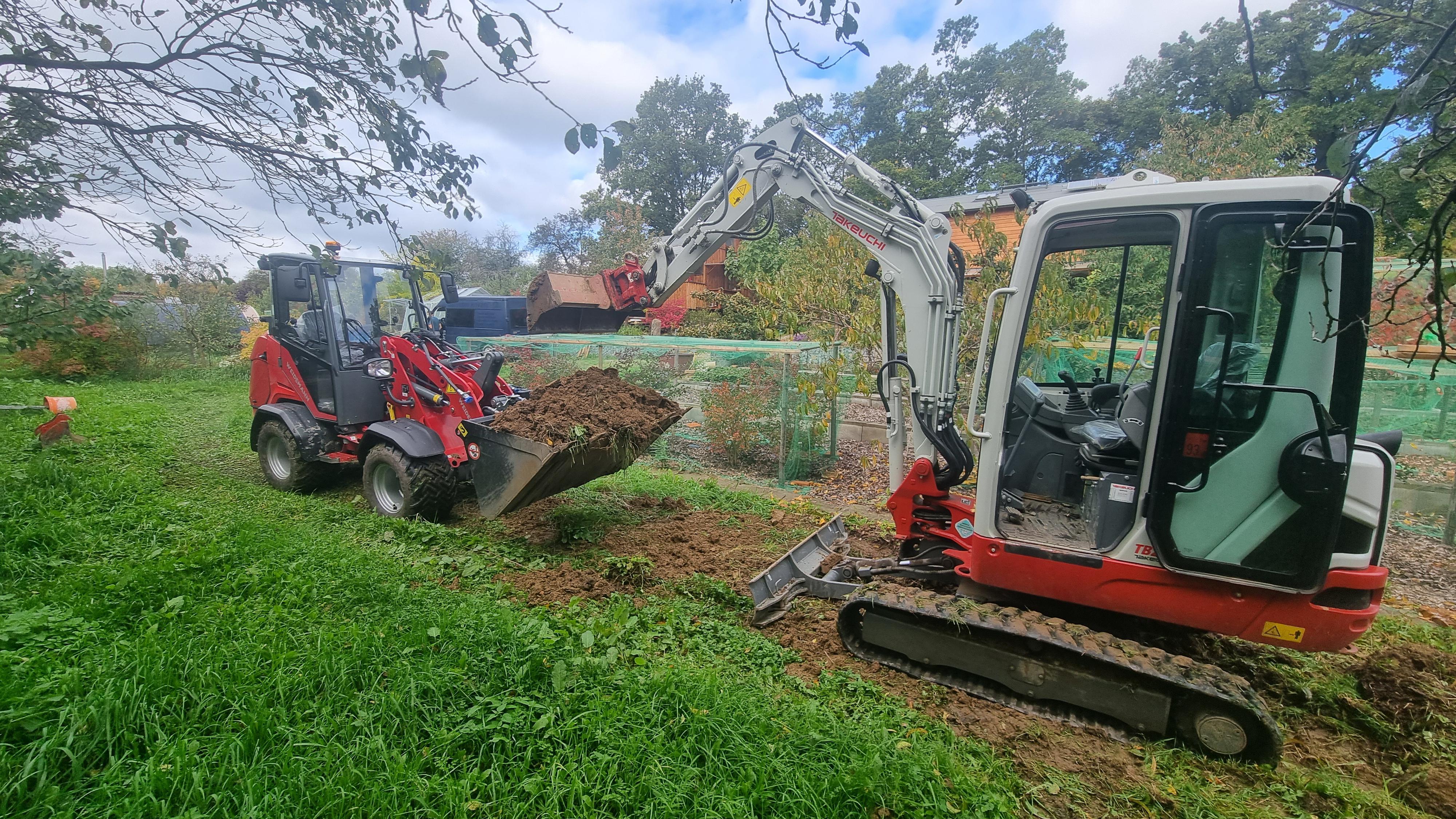 Zemní práce minibagry Urbánek foto 5