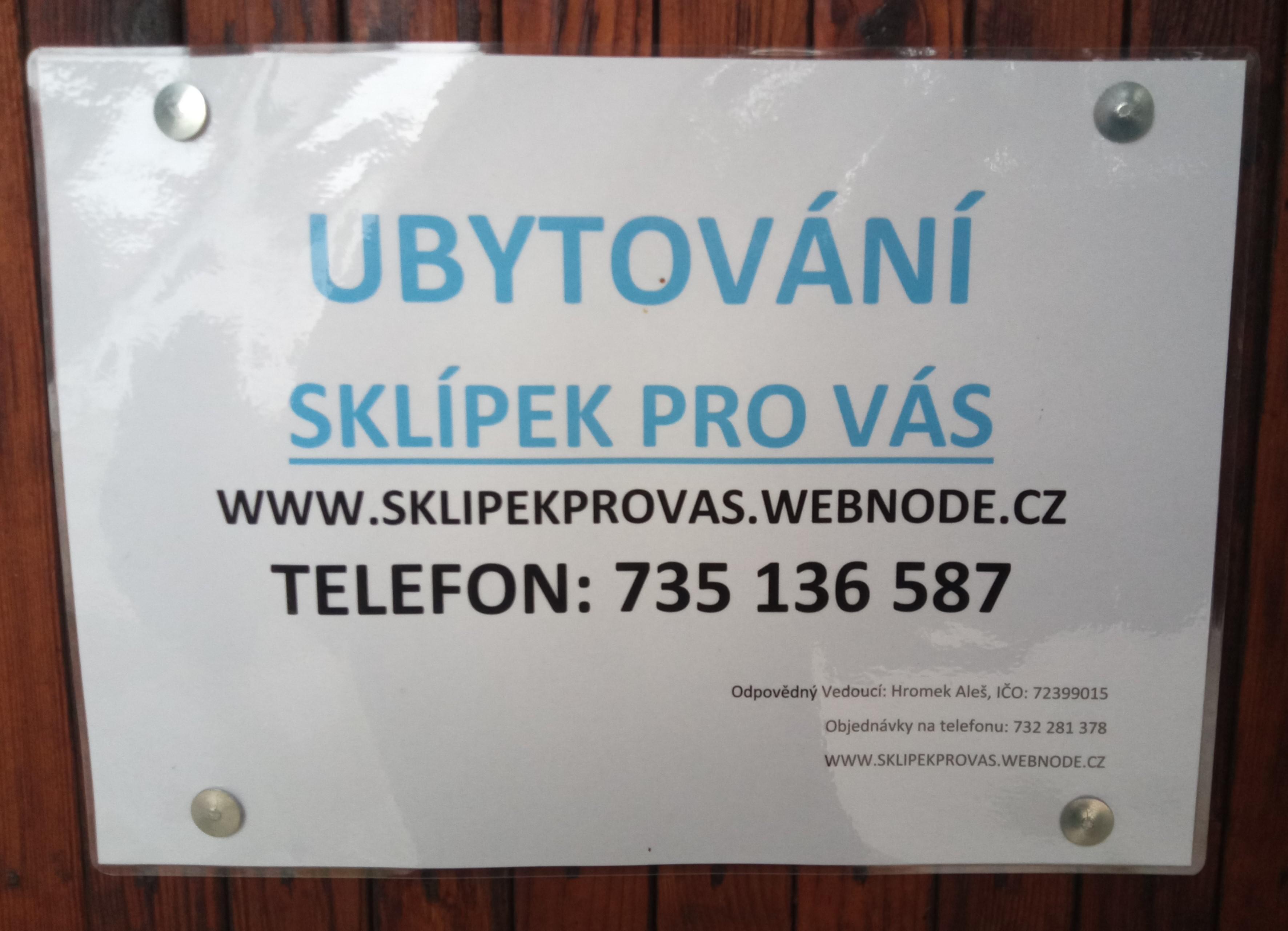 Ubytování - Sklípek pro Vás foto 3