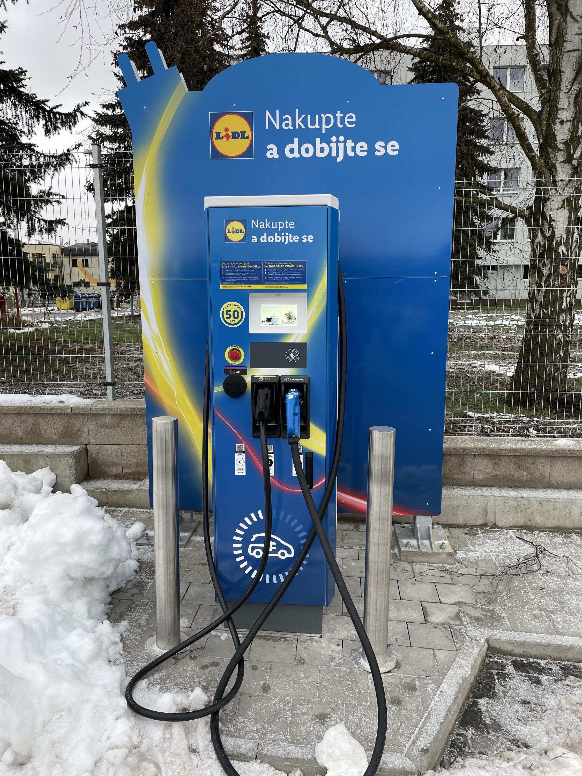 Nabíjecí stanice Lidl foto 2