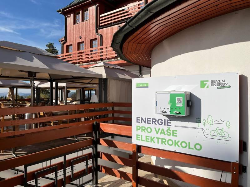 Nabíjecí stanice Restaurace Vítkova hora foto 2