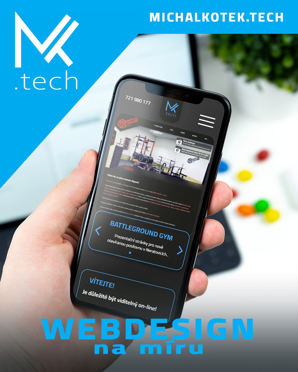 Michal Kotek - webové stránky foto 3